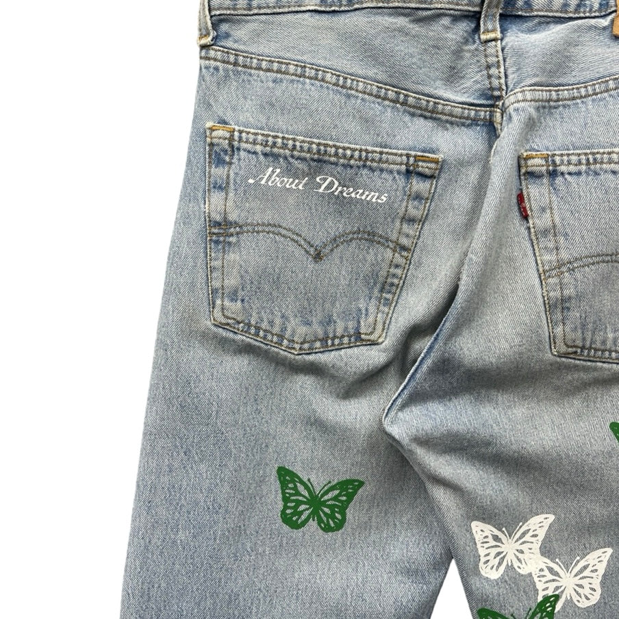 ABOUT DREAMS Butterfly Jeans Size W34 L36