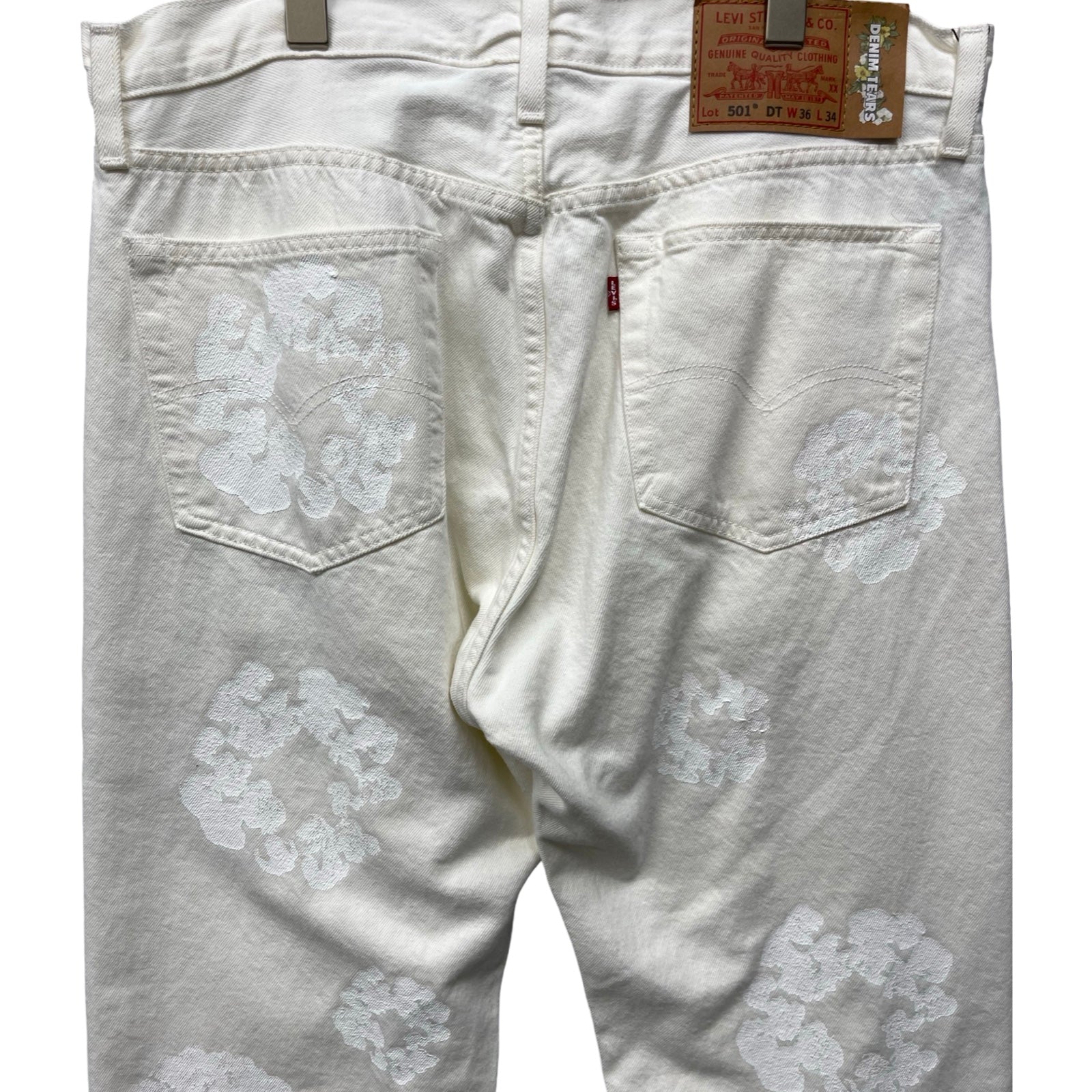 Denim Tears×Levi's Cotton Wreath Jeans Size W36 L34