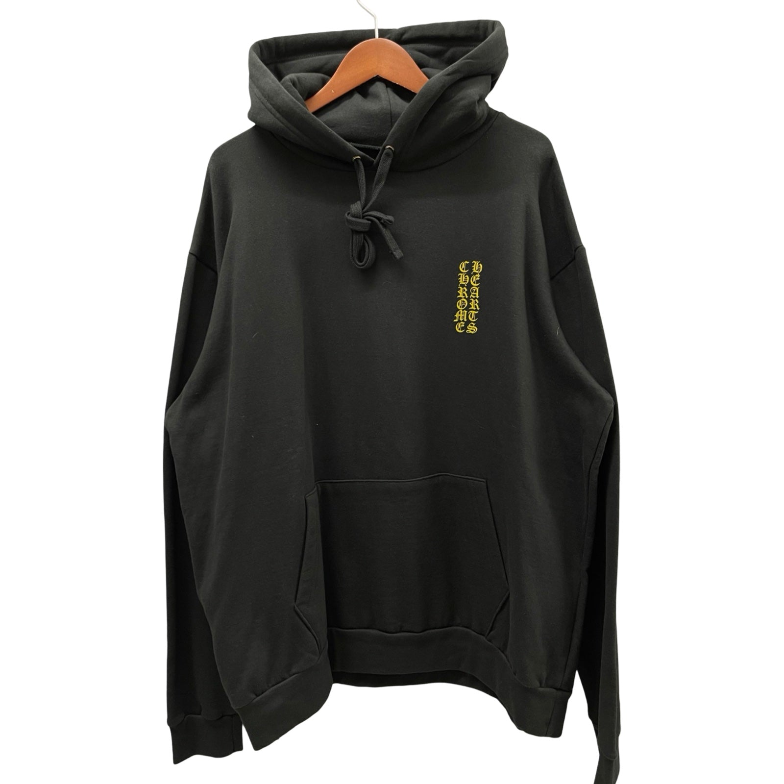 CHROME HEARTS Hong Kong Exclusive Scroll Logo Hoodie Size L