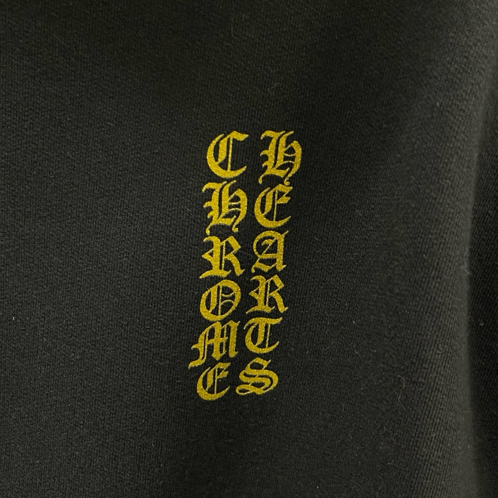 CHROME HEARTS Hong Kong Exclusive Scroll Logo Hoodie Size L
