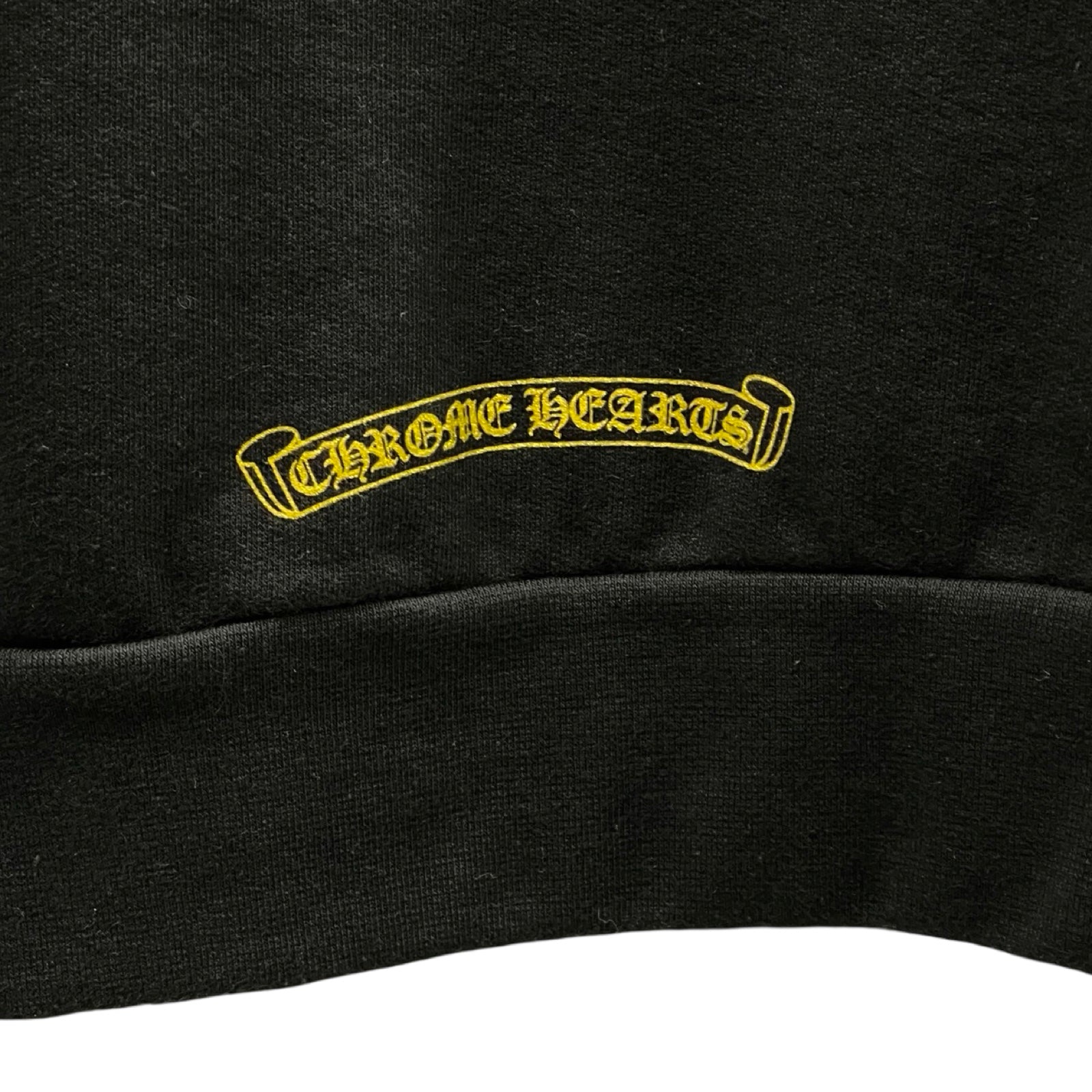 CHROME HEARTS Hong Kong Exclusive Scroll Logo Hoodie Size L