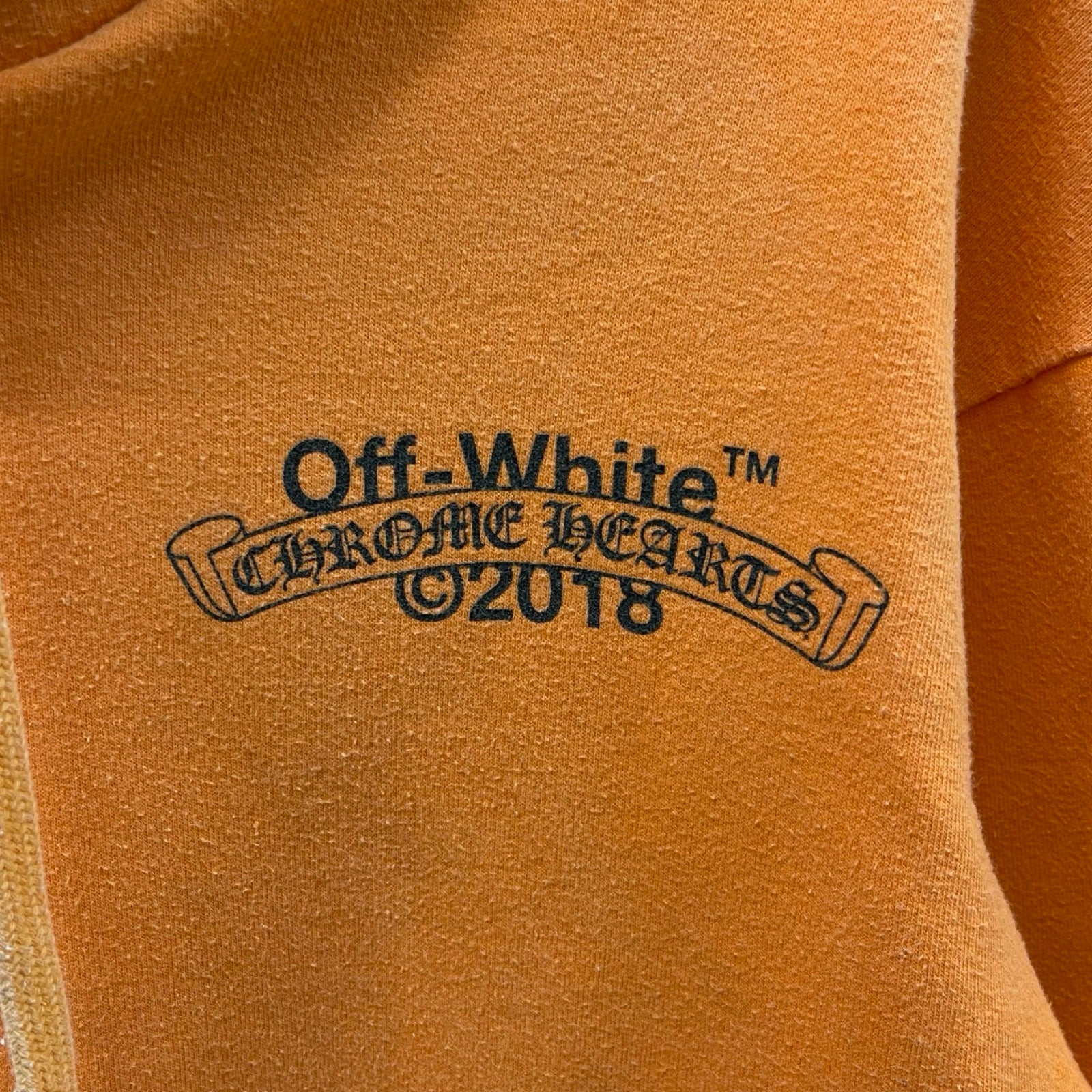 OFF-WHITE×CHROME HEARTS 2018SS HD PLVR V OFF WHITE Size XL