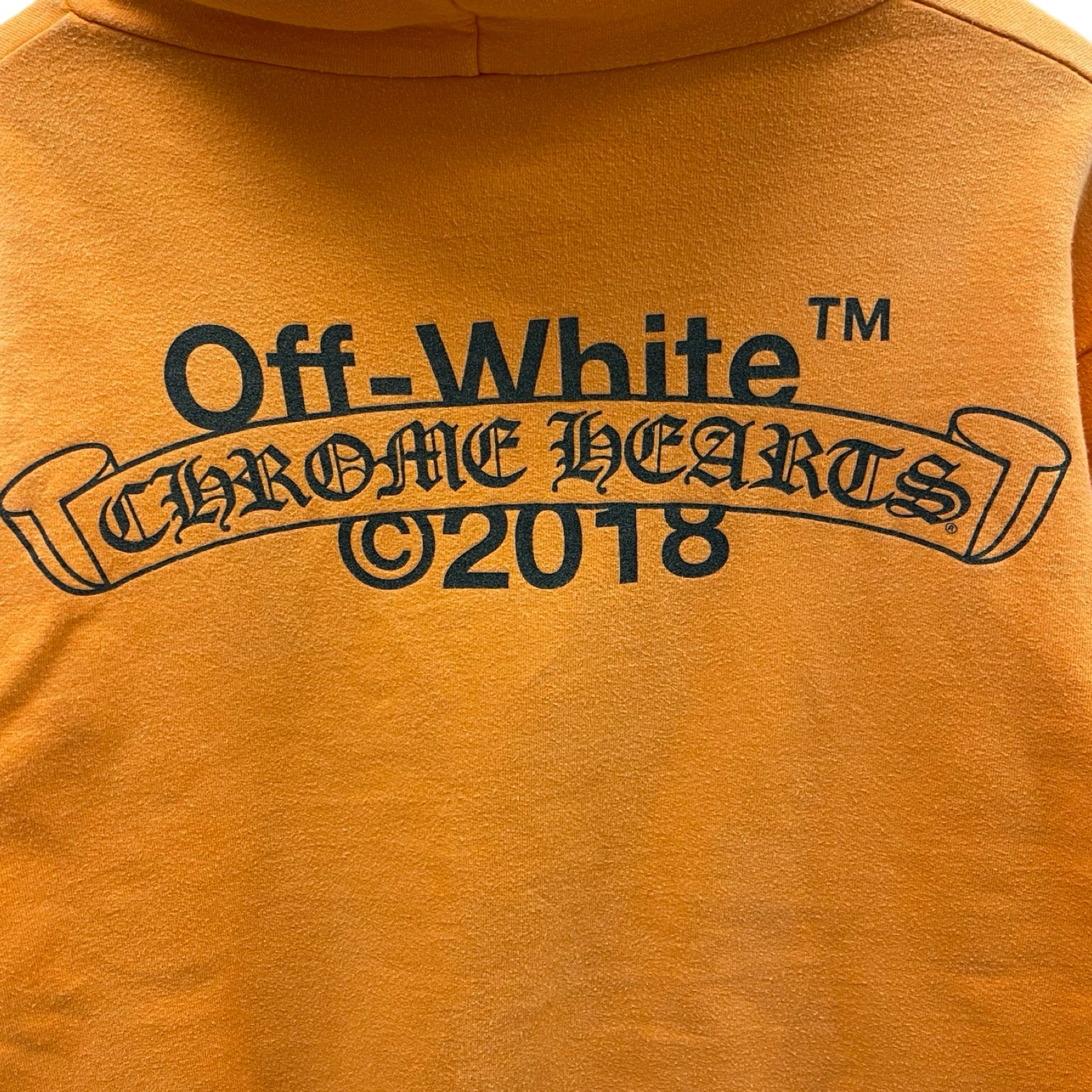 OFF-WHITE×CHROME HEARTS 2018SS HD PLVR V OFF WHITE Size XL