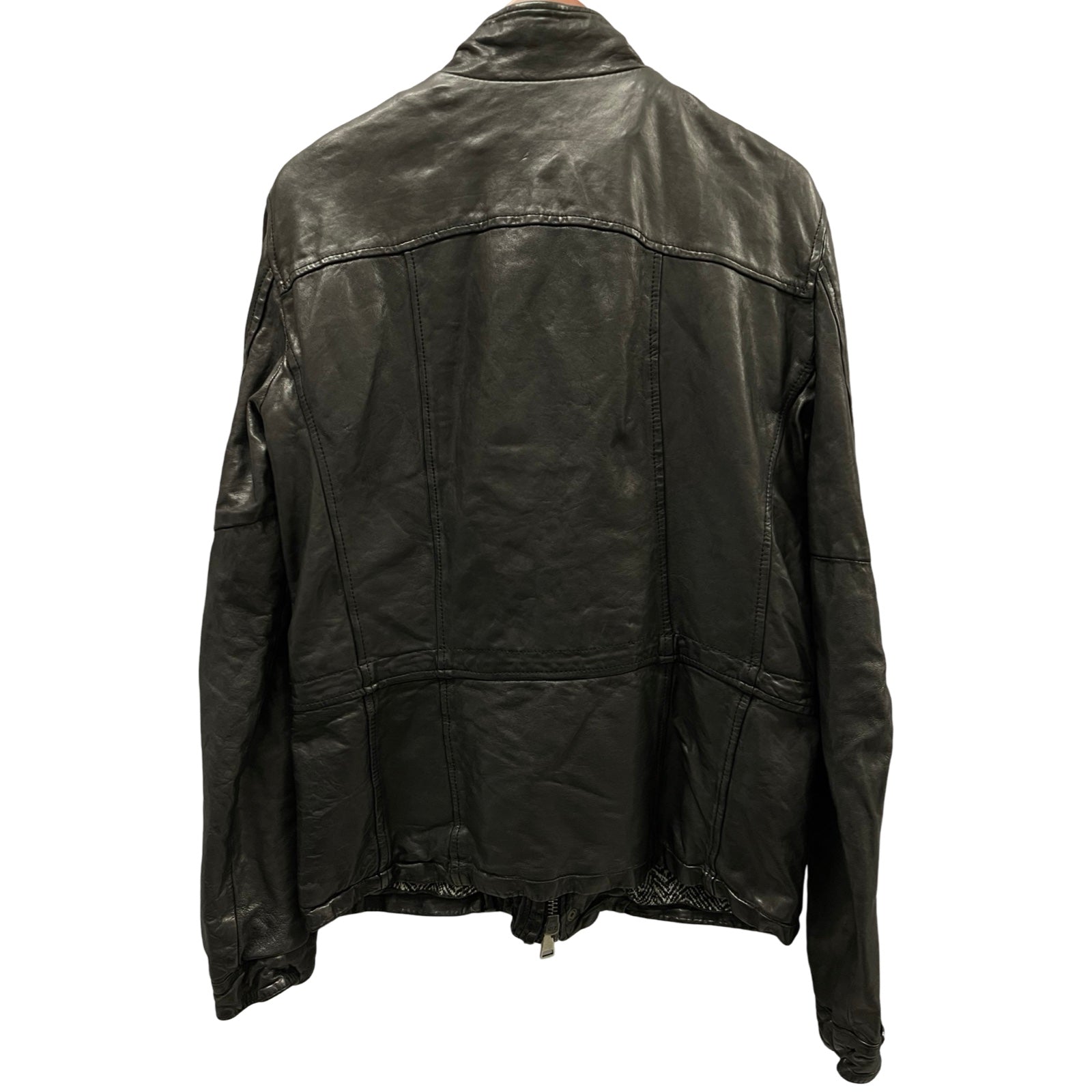 GIORGIO BRATO Leather Jacket Size 48