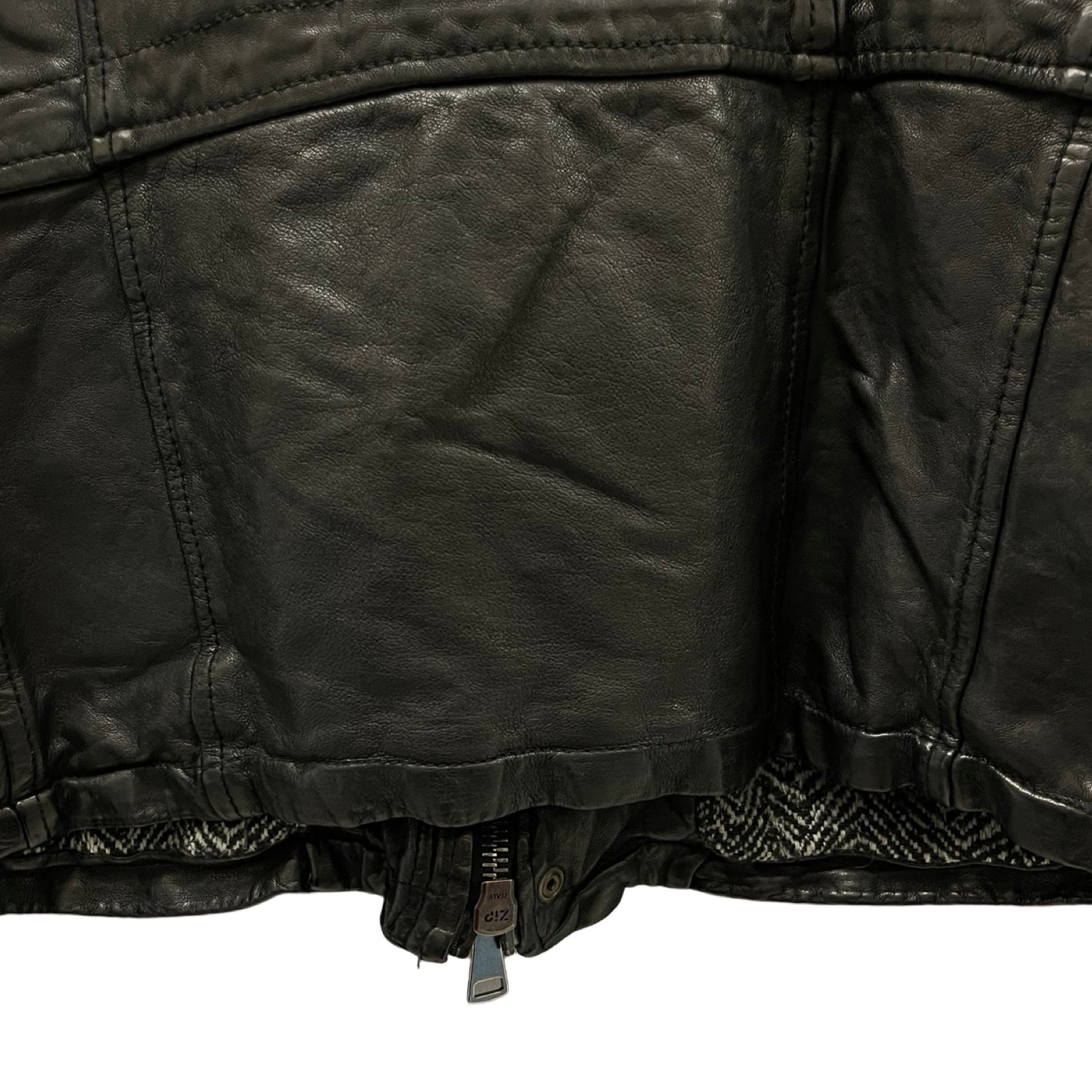 GIORGIO BRATO Leather Jacket Size 48
