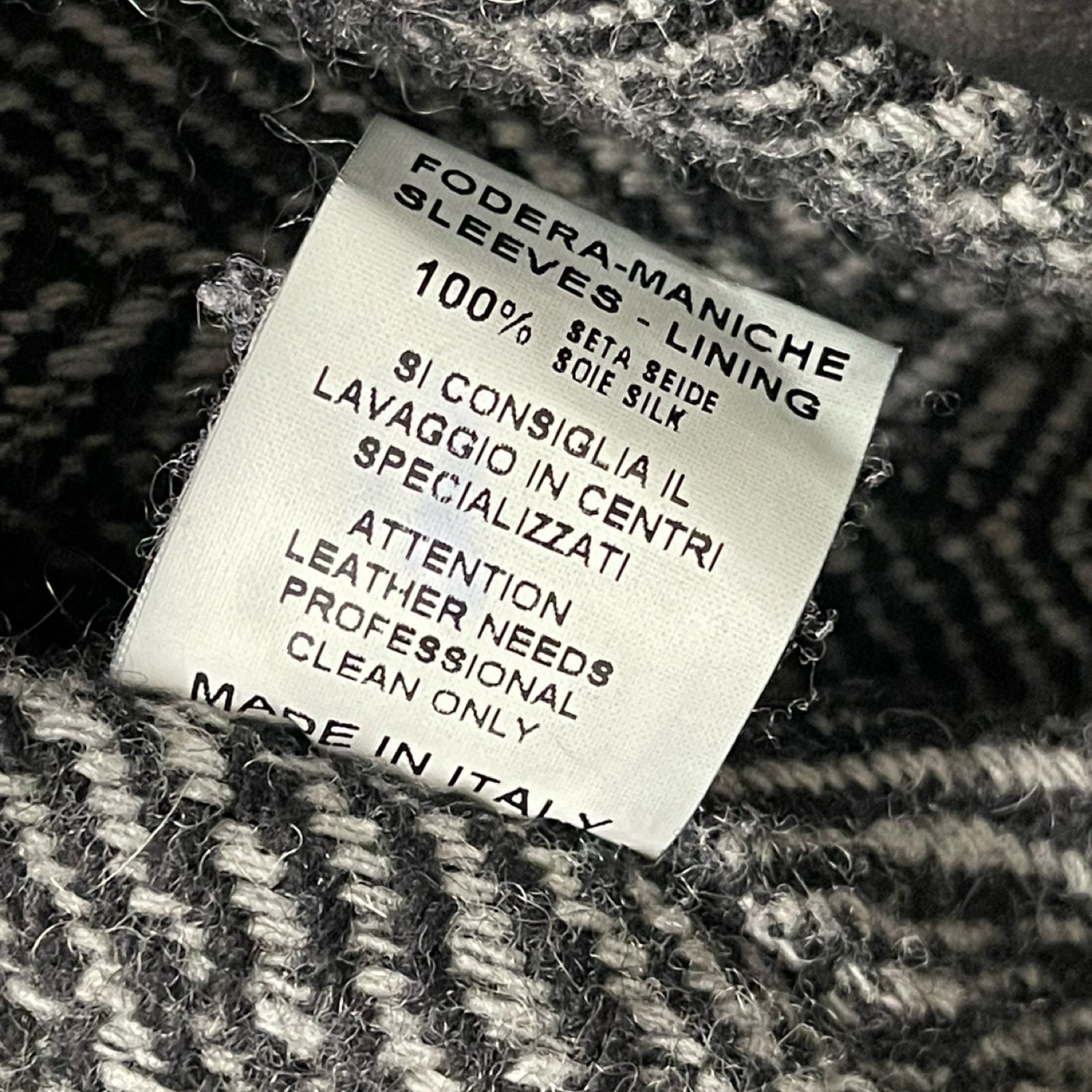 GIORGIO BRATO Leather Jacket Size 48