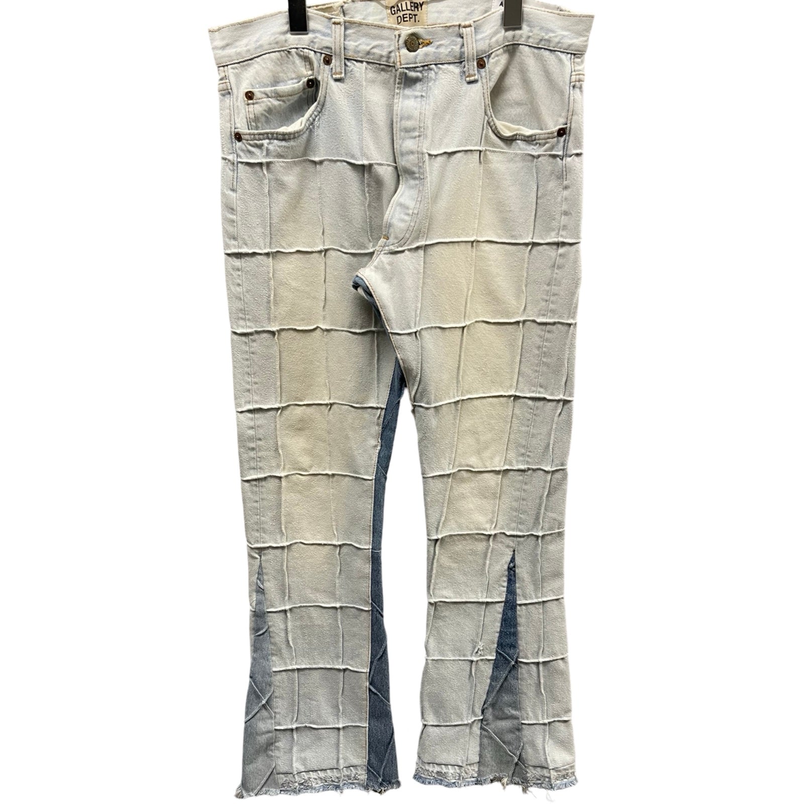 GALLERY DEPT. Reconstructed Flare Denim Pants Size 31