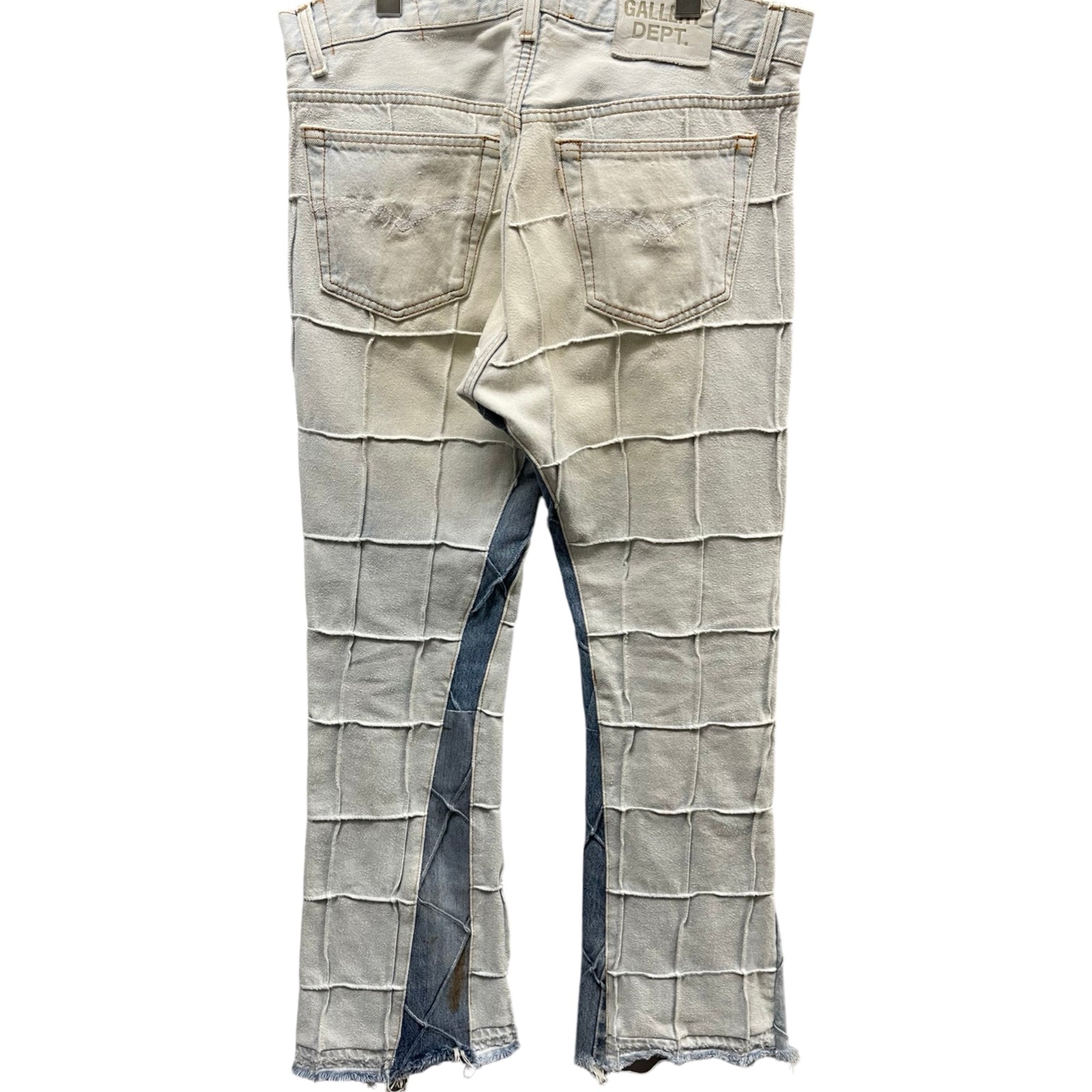 GALLERY DEPT. Reconstructed Flare Denim Pants Size 31