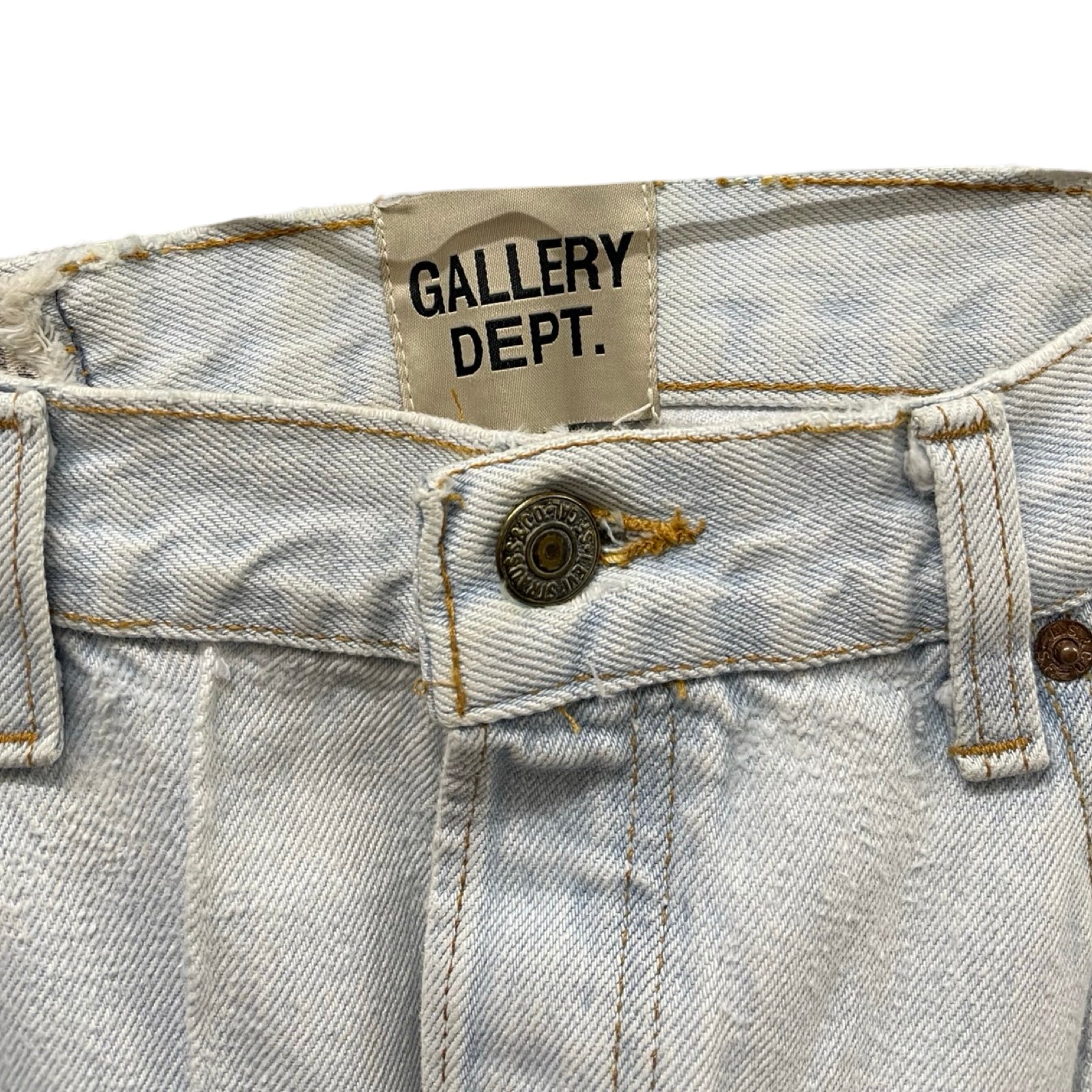 GALLERY DEPT. Reconstructed Flare Denim Pants Size 31