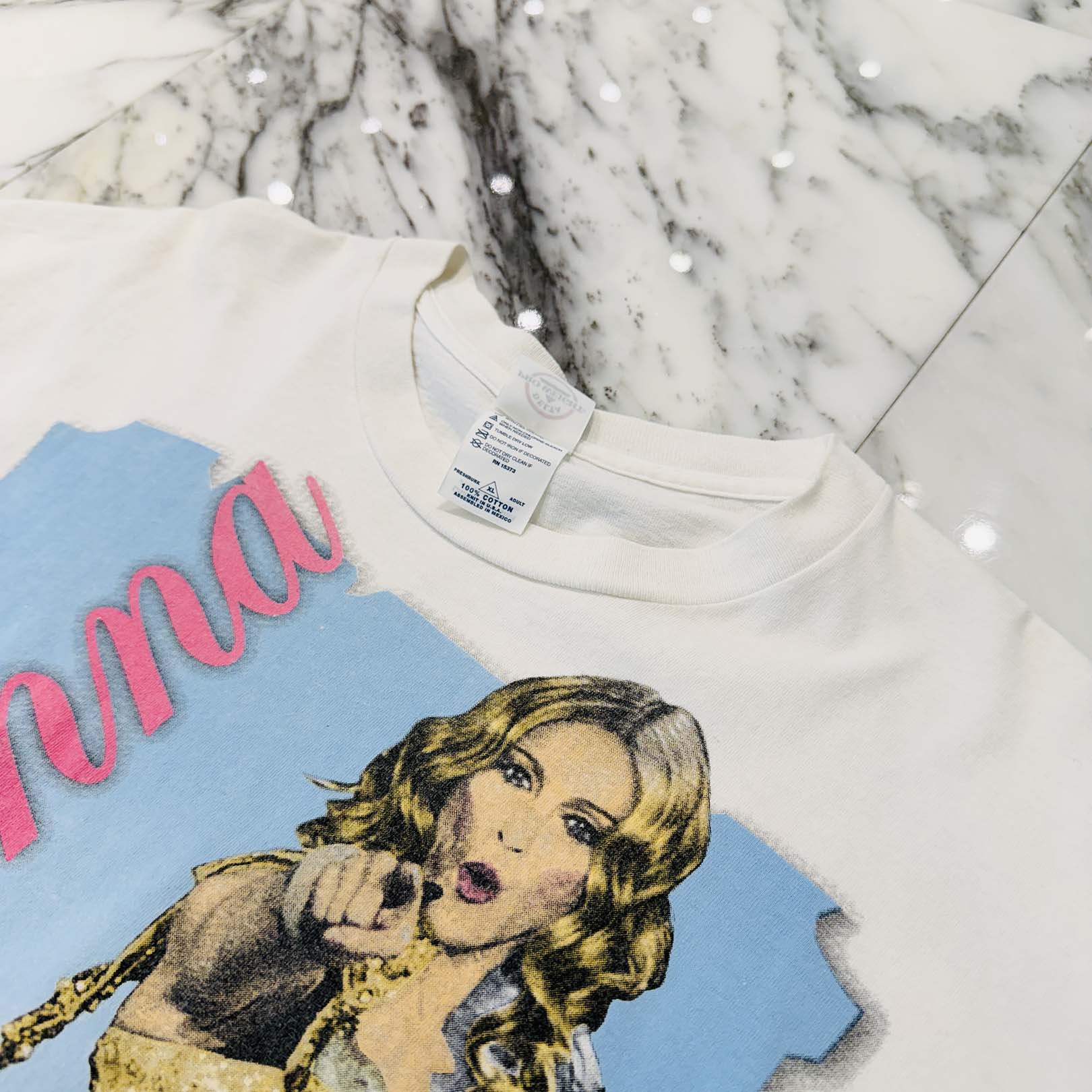 Vintage 00's Madonna "Re Invention World Tour 2004" S/S Tee Size XL ヴィンテージ 00's マドンナ "リ インベンション ワールドツアー 2004" デルタ社製 Tシャツ サイズXL