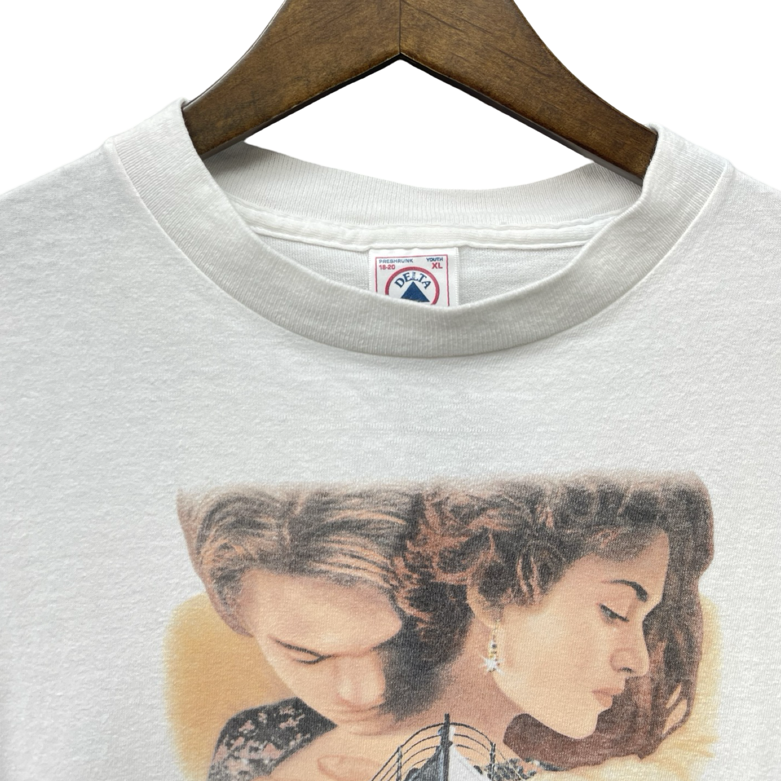 Vintage 90's Titanic 1998 Movie S/S Tee Size XL