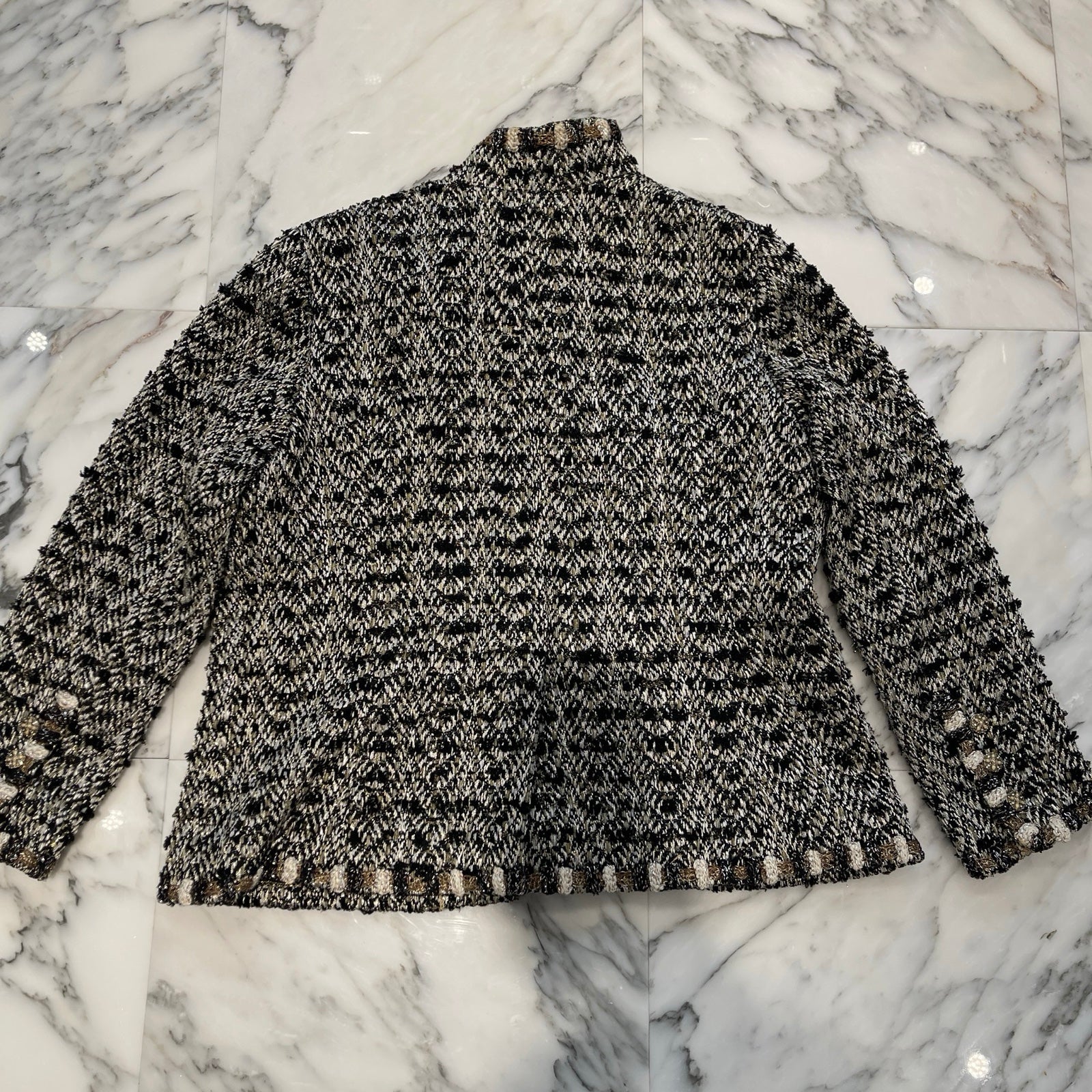 CHANEL 2012AW Tweed Classic Jacket P44044V32312 Size 50 シャネル ツイードクラシックジャケット サイズ50