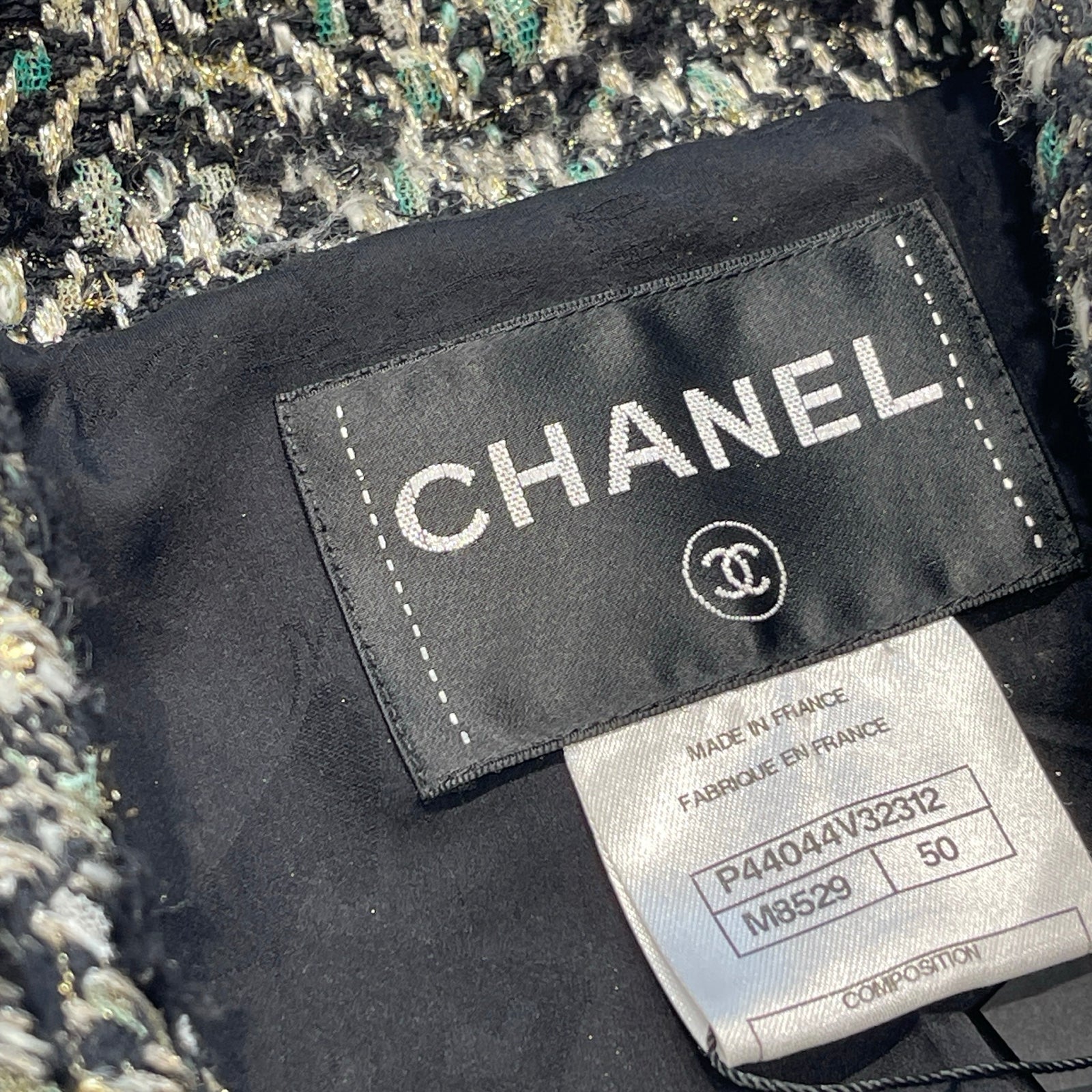 CHANEL 2012AW Tweed Classic Jacket P44044V32312 Size 50 シャネル ツイードクラシックジャケット サイズ50