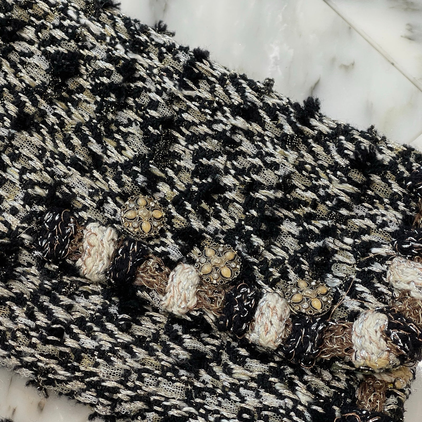 CHANEL 2012AW Tweed Classic Jacket P44044V32312 Size 50 シャネル ツイードクラシックジャケット サイズ50