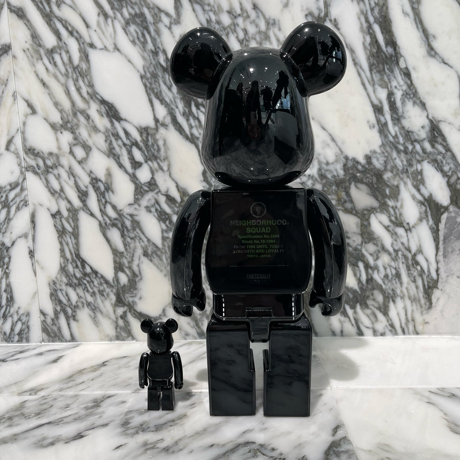 BE@RERICK × EMOTIONALLY UNAVAILABLE × NEIGHBORHOOD 2023AW 100％&400％ ベアブリック × エモーショナリーアナベーラブル × ネイバーフッド 100％&400％