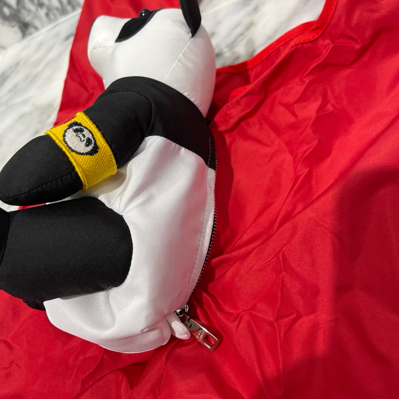 DOLCE＆GABBANA × 呪術廻戦 2022SS Shopping Bag Panda Animalier Print Bag ドルチェ＆ガッパーナ × 呪術廻戦 ショッピングバッグ パンダ アニマリエプリント バッグ エコバッグ