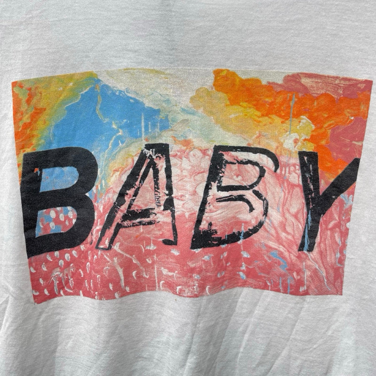 SAINT LAURENT PARIS 2016SS Baby Tee 416625 Y2WW2 Size M