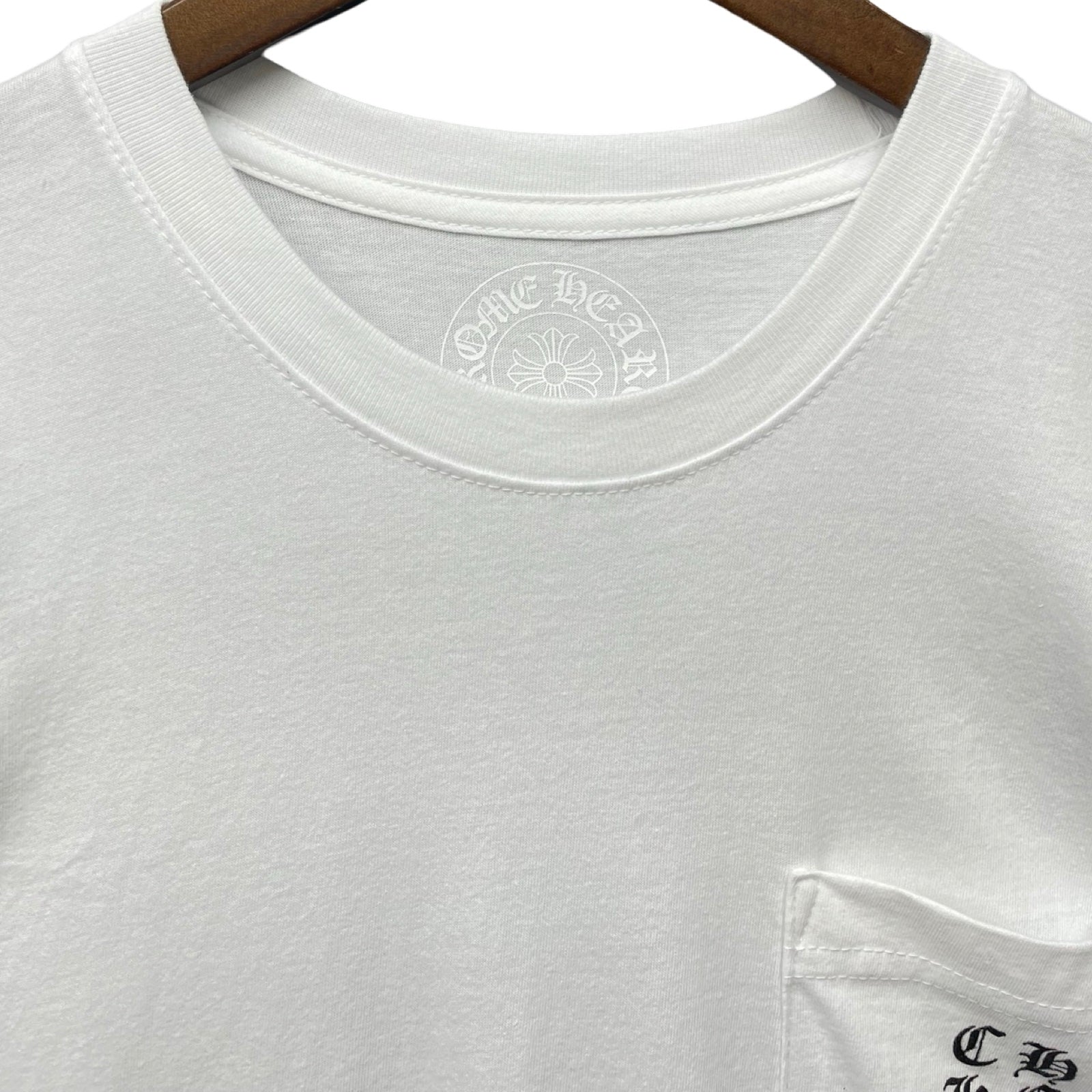 CHROME HEARTS Tokyo Scroll Label Logo Tee Size M