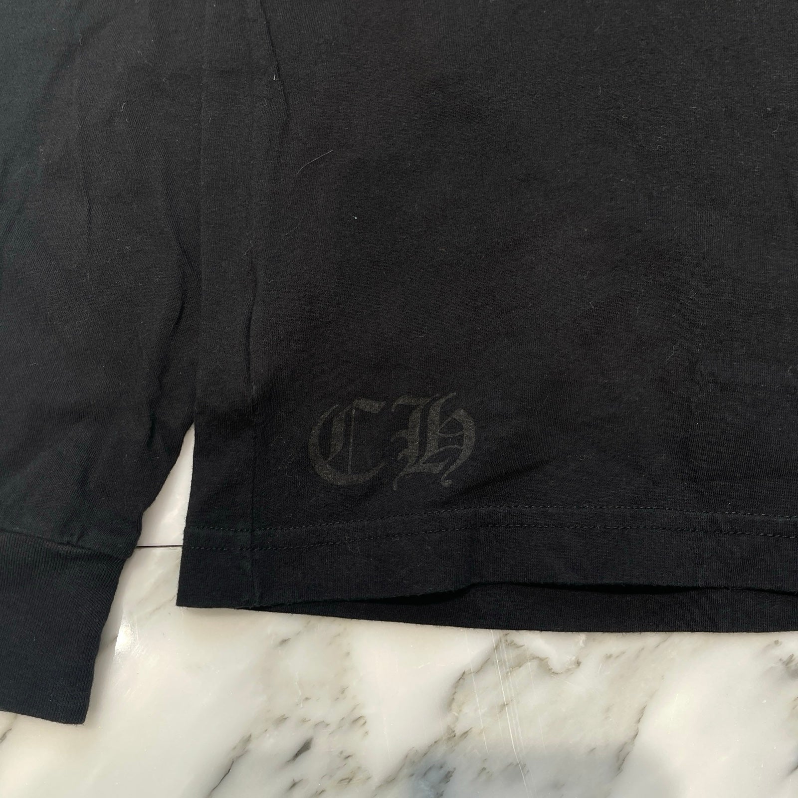 CHROME HEARTS Back Grad Circle Logo Long Sleeve Tee Size XL クロムハーツ バックグラデーション サークルロゴ ロングスリーブTシャツ サイズXL