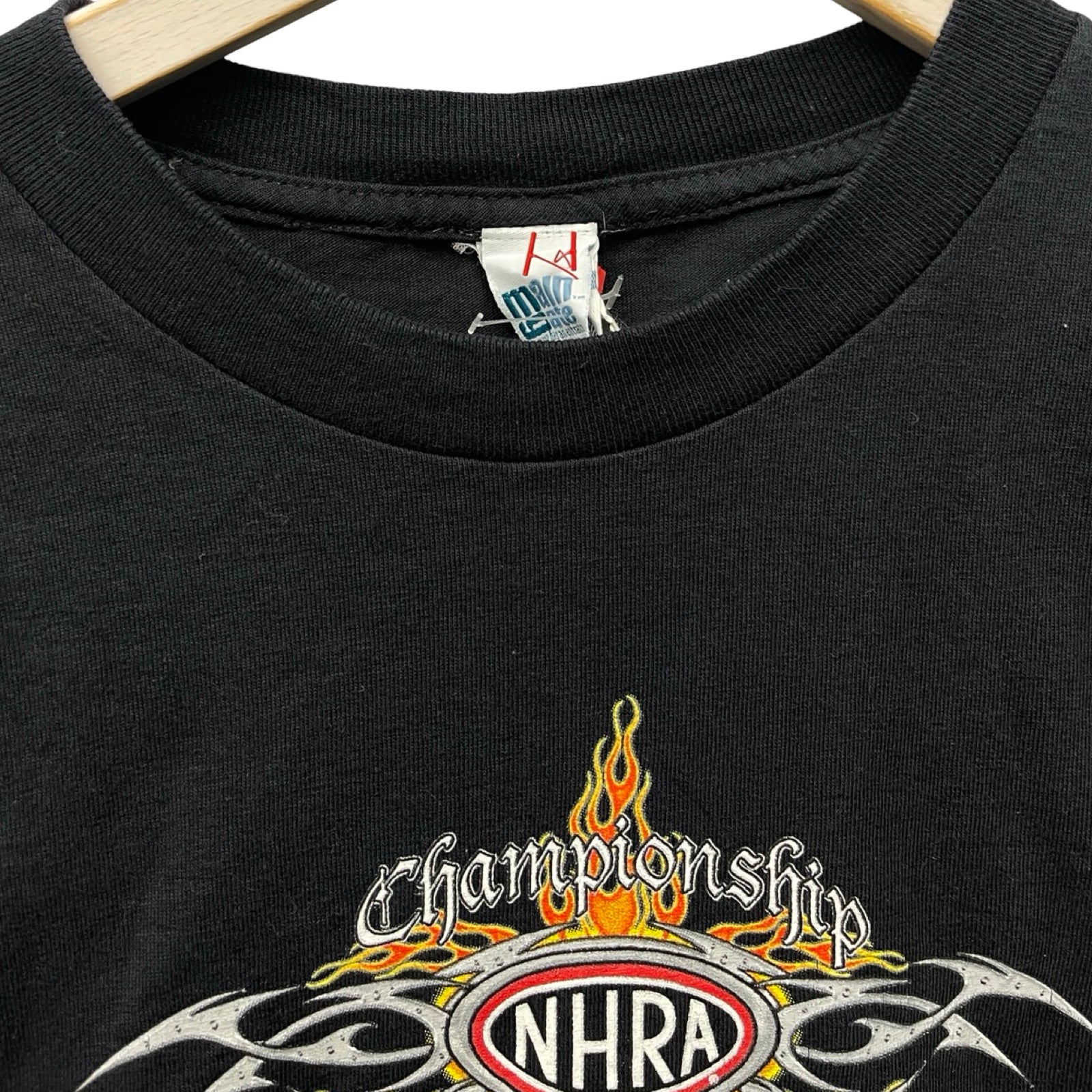 Vintage 00's Champion Ship "Drag & Racing" L/S Tee Size L