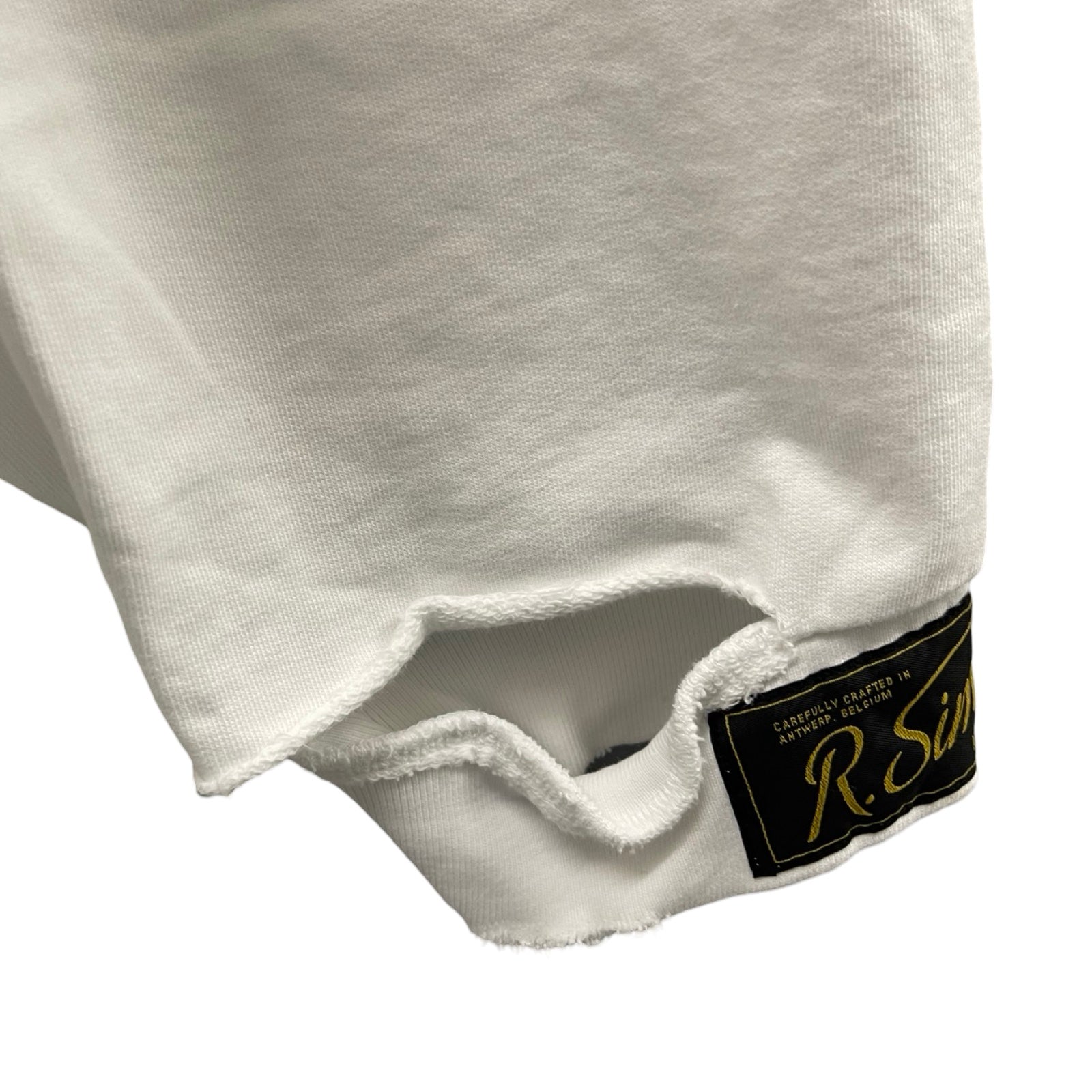 RAF SIMONS 2022SS GRIM CRAWLER DESTROYED HOODIE 221-M176 Size M