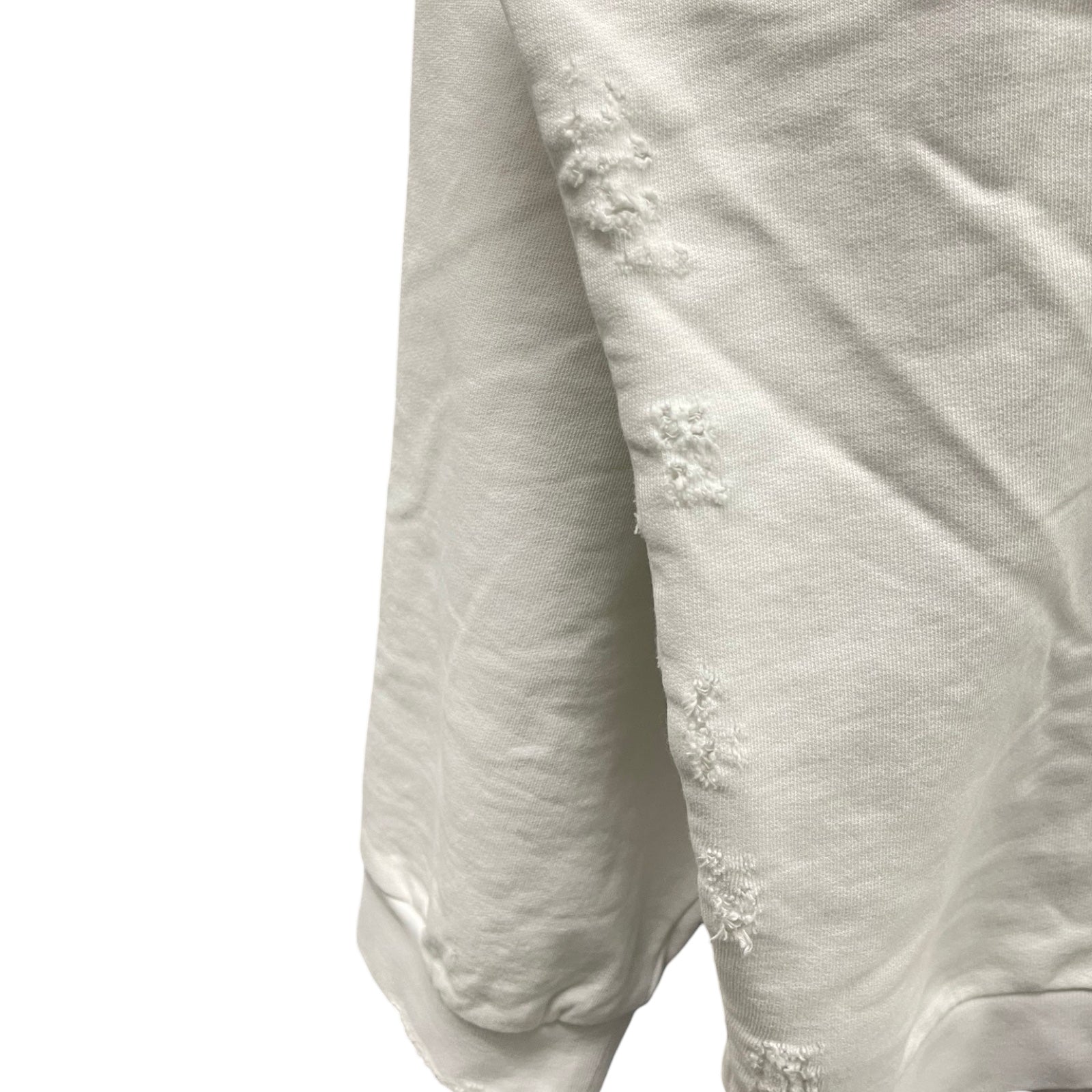 RAF SIMONS 2022SS GRIM CRAWLER DESTROYED HOODIE 221-M176 Size M