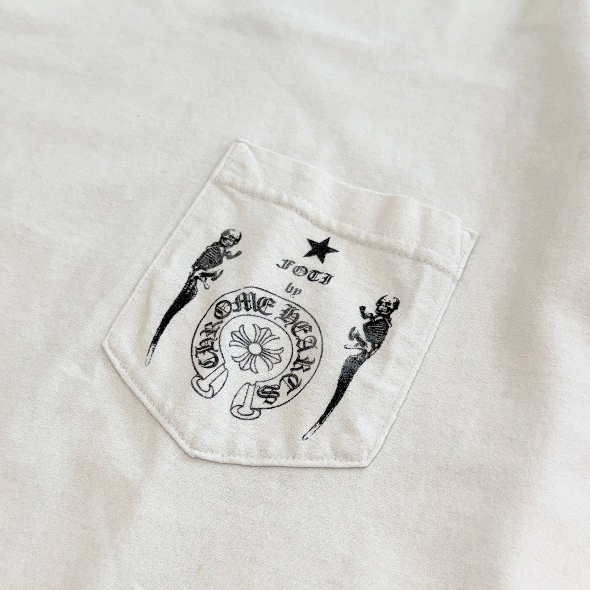 CHROME HEARTS Joe Foti Harris Teeter Skeleton Tee Size XXL クロムハーツ ジョー フォティ・ハリスティーター スケルトン Ｔシャツ サイズXXL