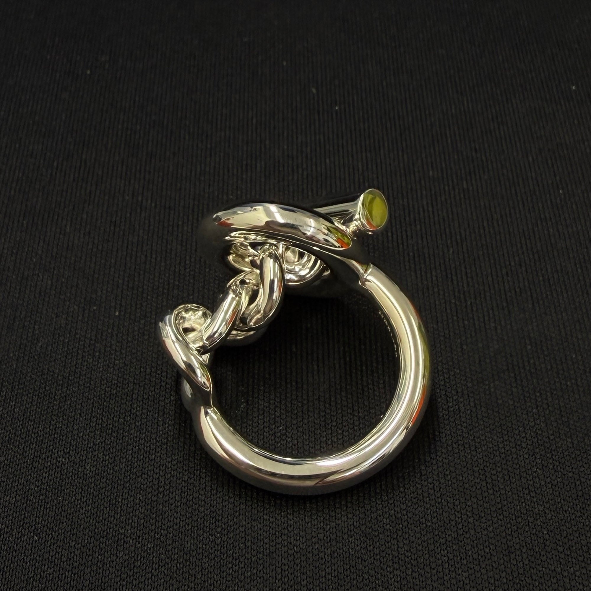 HERMES Croisette GM Ring Ag 925 Size 54 エルメス クロワゼット GM リング Ag925 サイズ54