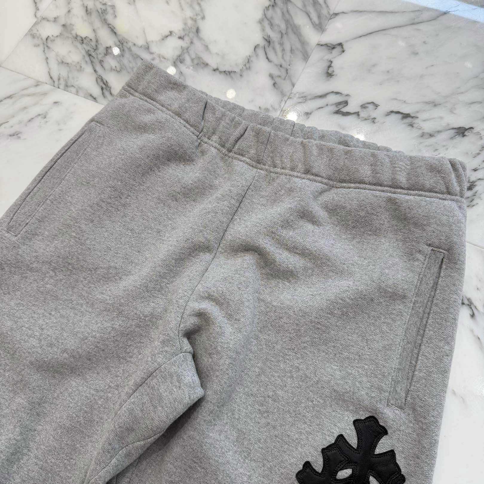 CHROME HEARTS Y NOT 3 Cemetery Cross Patch Sweat Long Pants Size M クロムハーツ ワイノット 3セメタリークロスパッチ スウェットパンツ サイズM