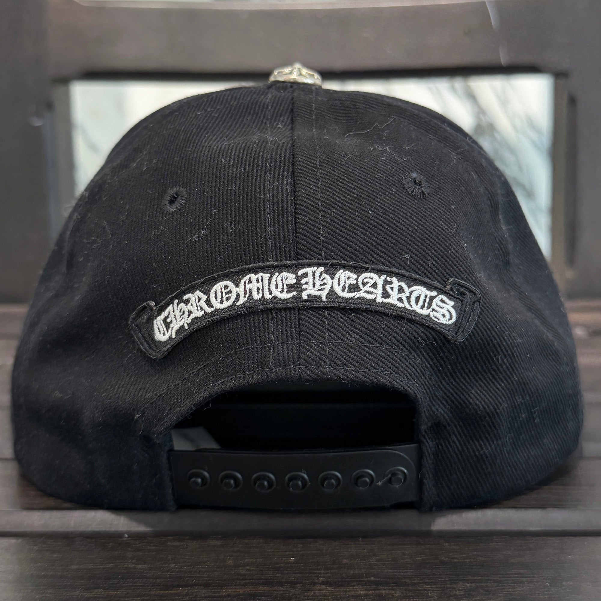 CHROME HEARTS Dagger Denim Baseball Cap Size ONE SIZE (53-60) クロムハーツ ダガーデニム ベースボースキャップ サイズONE SIZE (53-60)