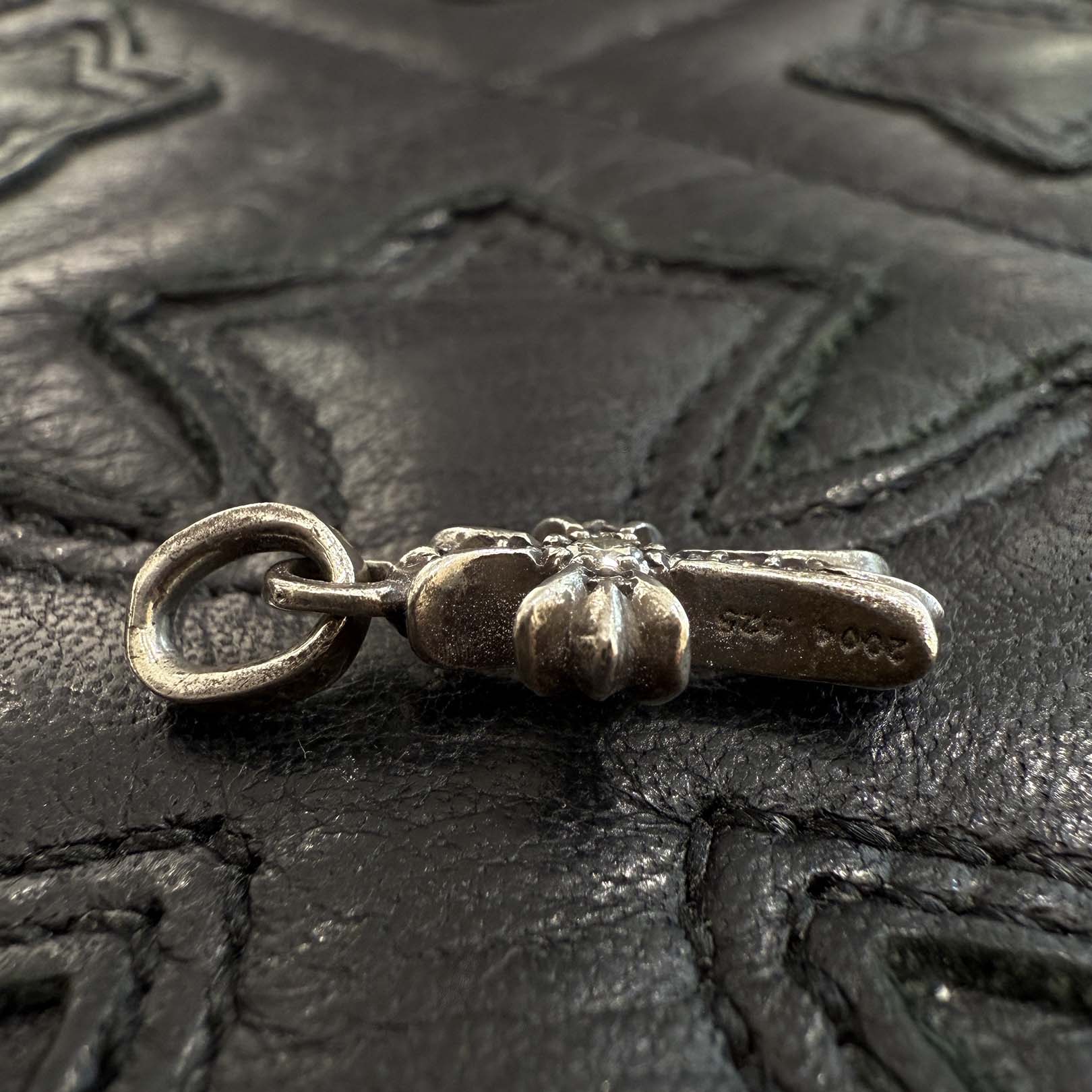 CHROME HEARTS Baby Fat Cross Pave Diamond Pendant Top クロムハーツ ベビーファット クロス パヴェダイヤモンド ペンダントトップ