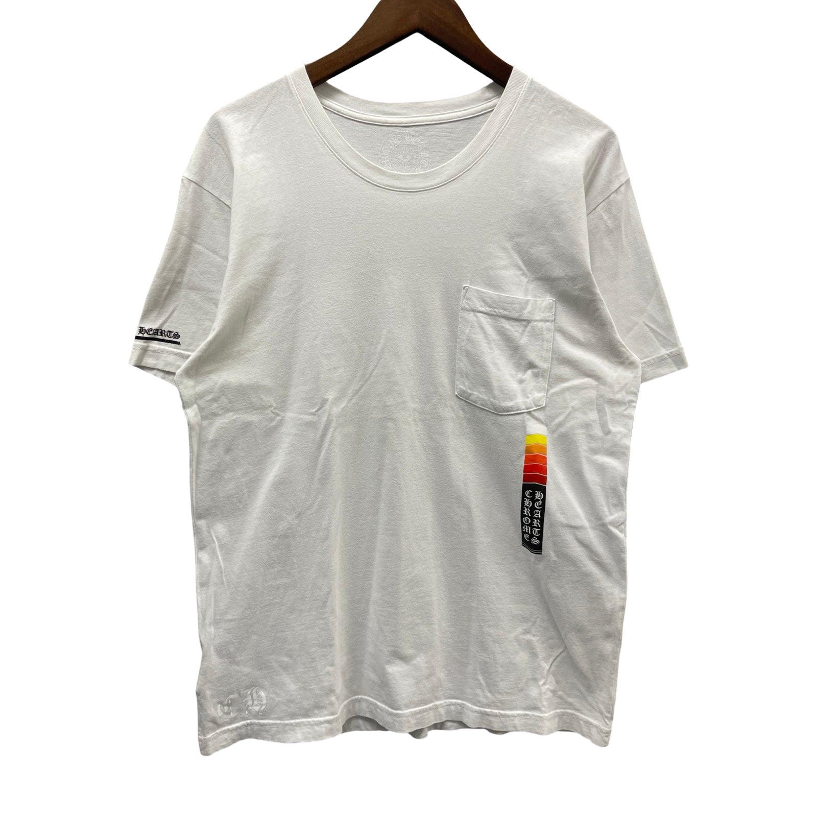 CHROME HEARTS Neon Bar Logo Tee Size L