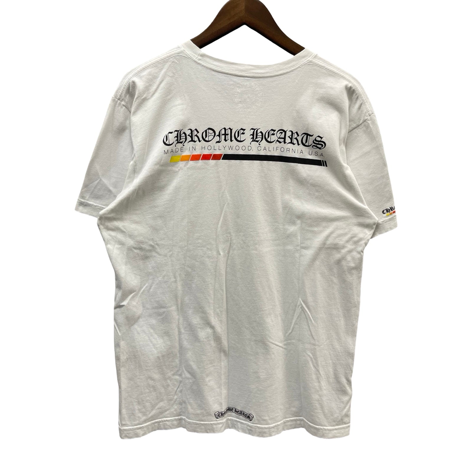 CHROME HEARTS Neon Bar Logo Tee Size L