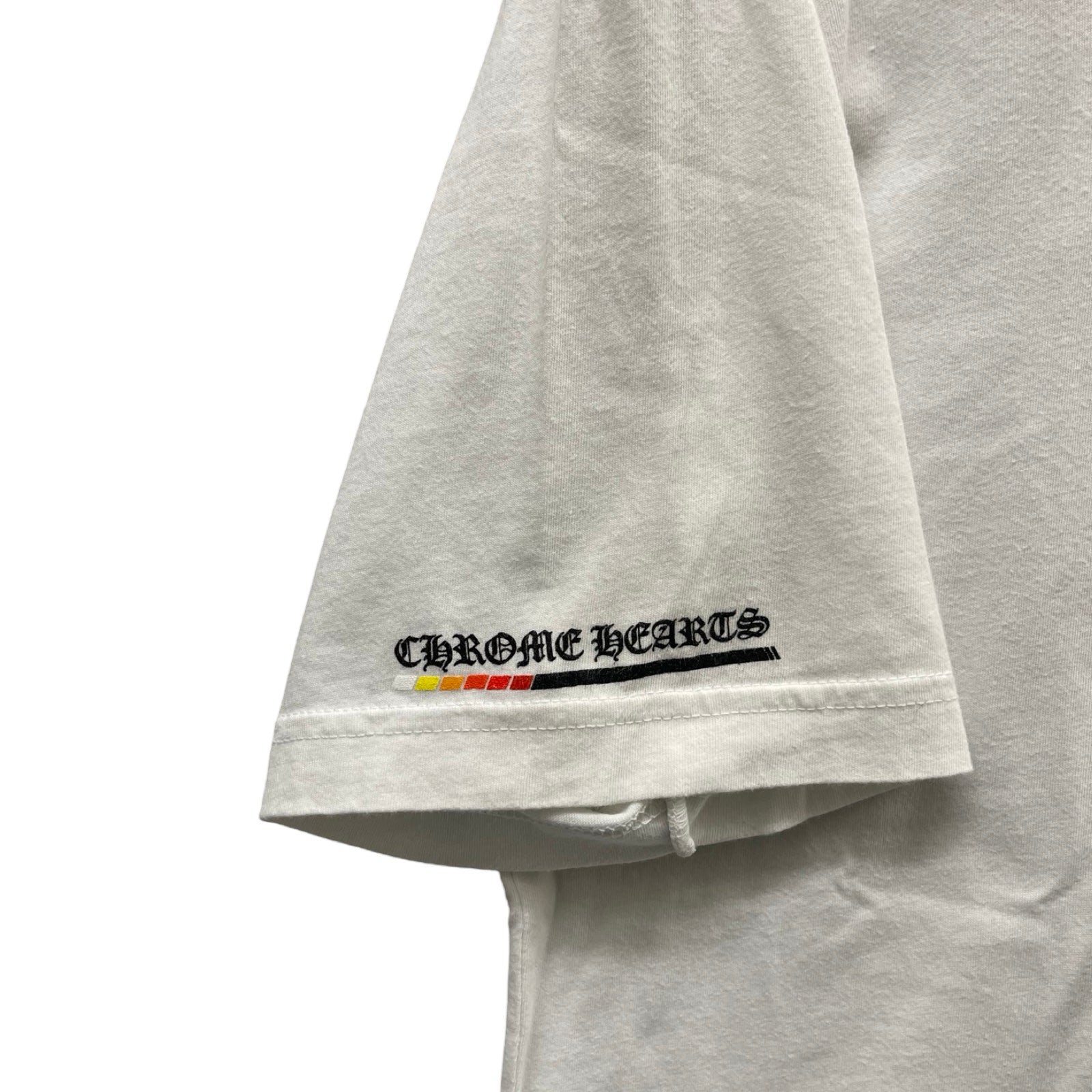 CHROME HEARTS Neon Bar Logo Tee Size L