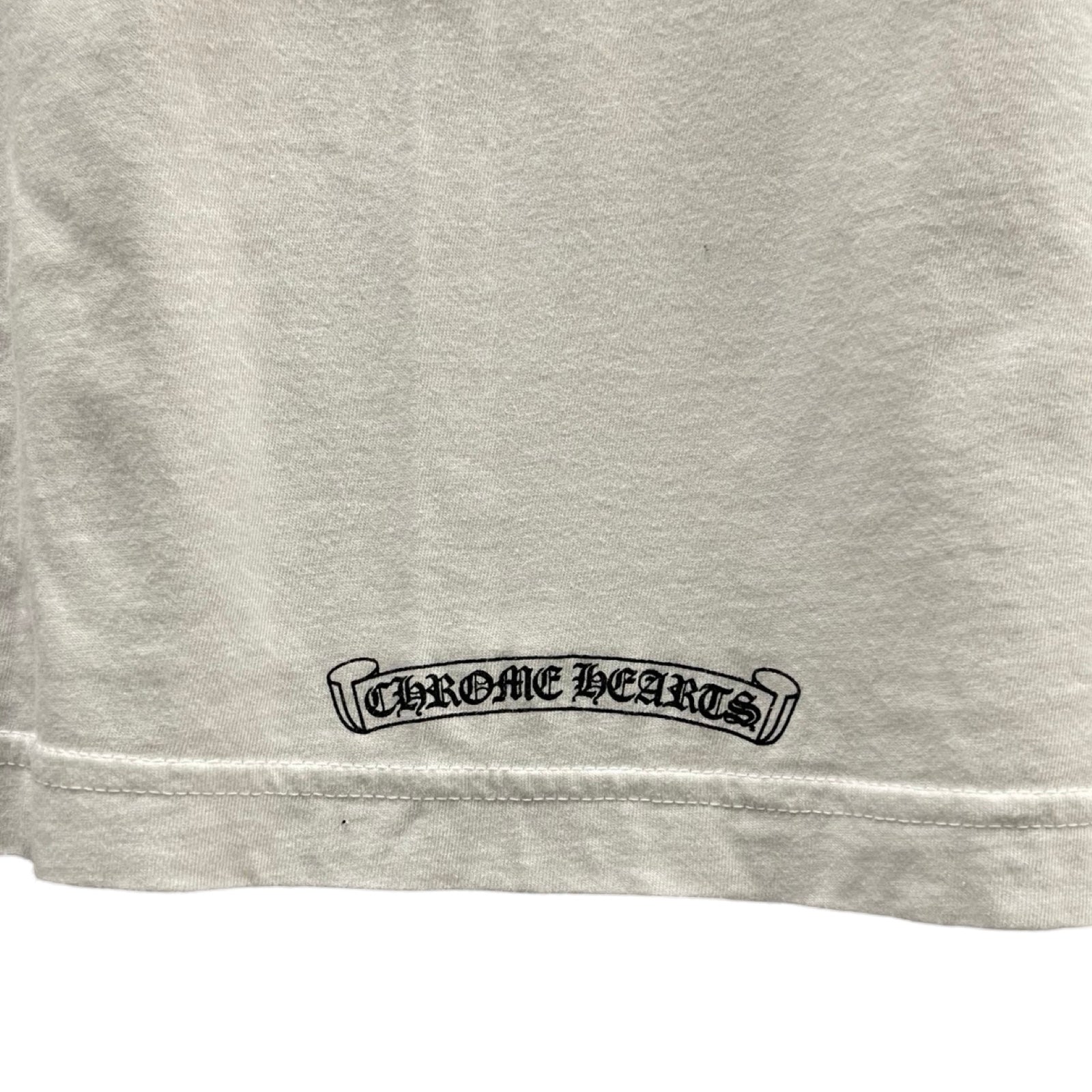 CHROME HEARTS Neon Bar Logo Tee Size L