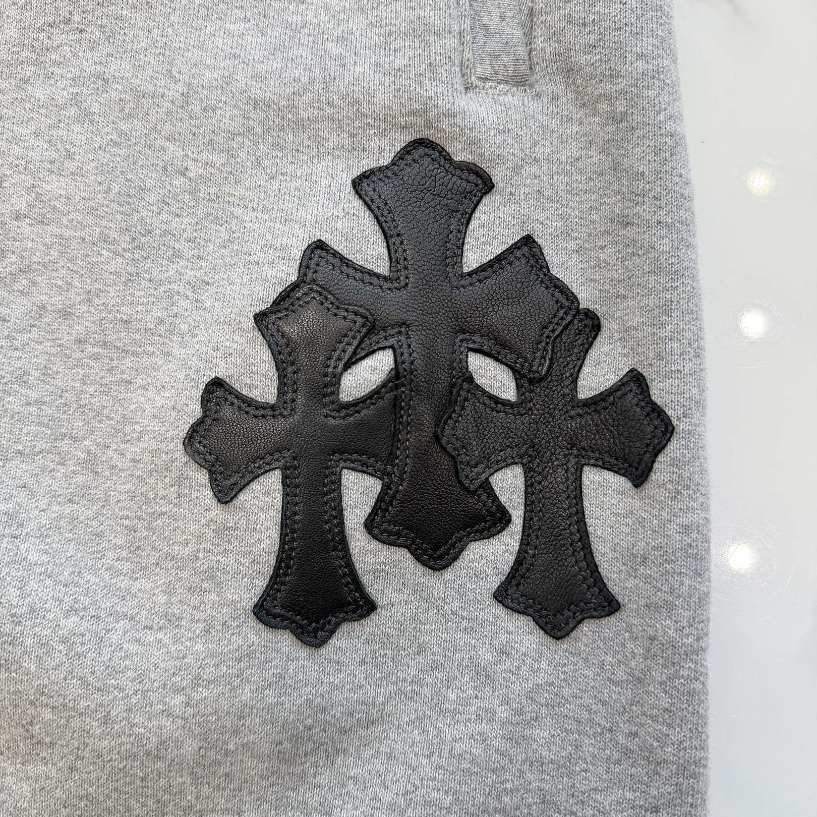 CHROME HEARTS Y NOT 3 Cemetery Cross Patch Sweat Long Pants Size M クロムハーツ ワイノット 3セメタリークロスパッチ スウェットパンツ サイズM