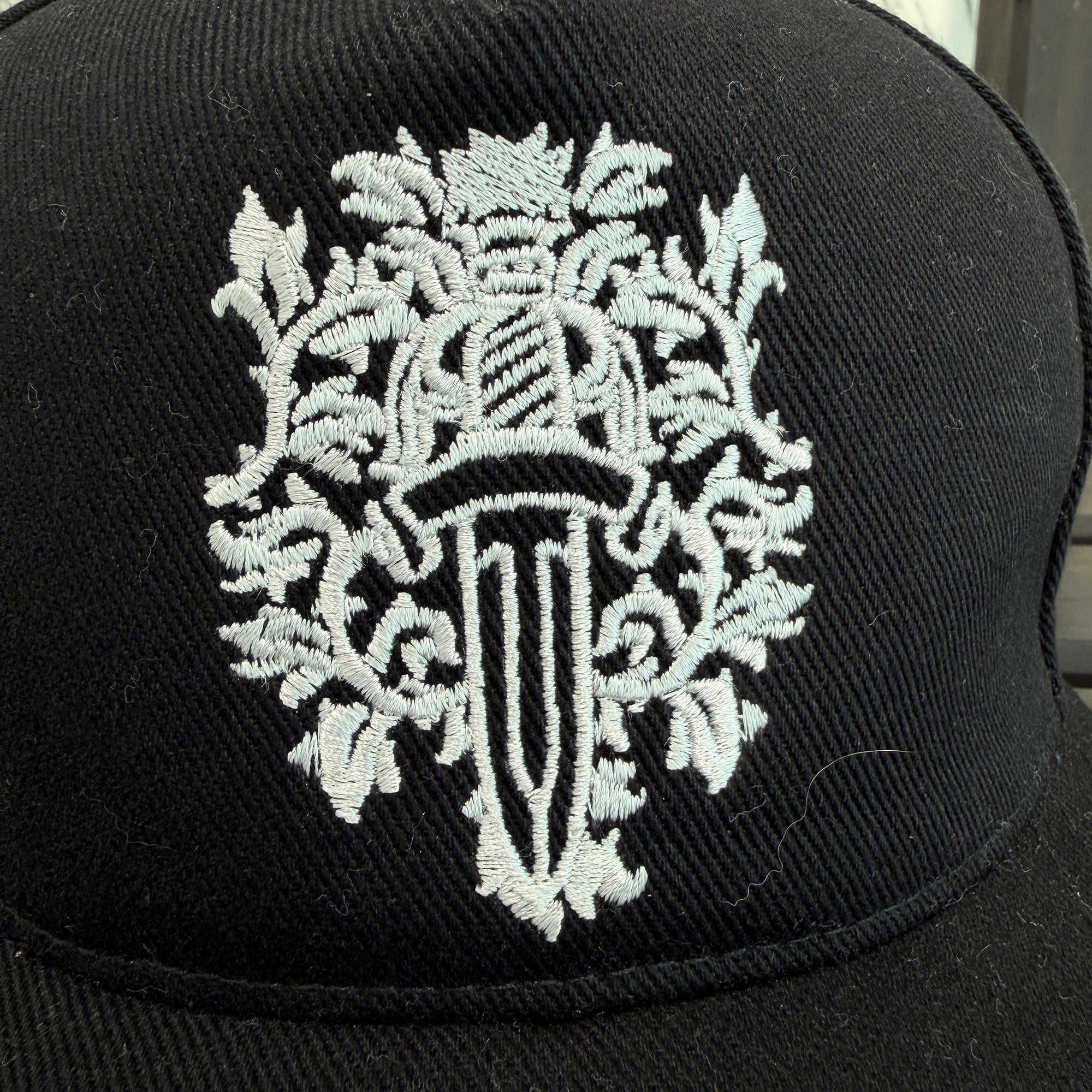 CHROME HEARTS Dagger Denim Baseball Cap Size ONE SIZE (53-60) クロムハーツ ダガーデニム ベースボースキャップ サイズONE SIZE (53-60)
