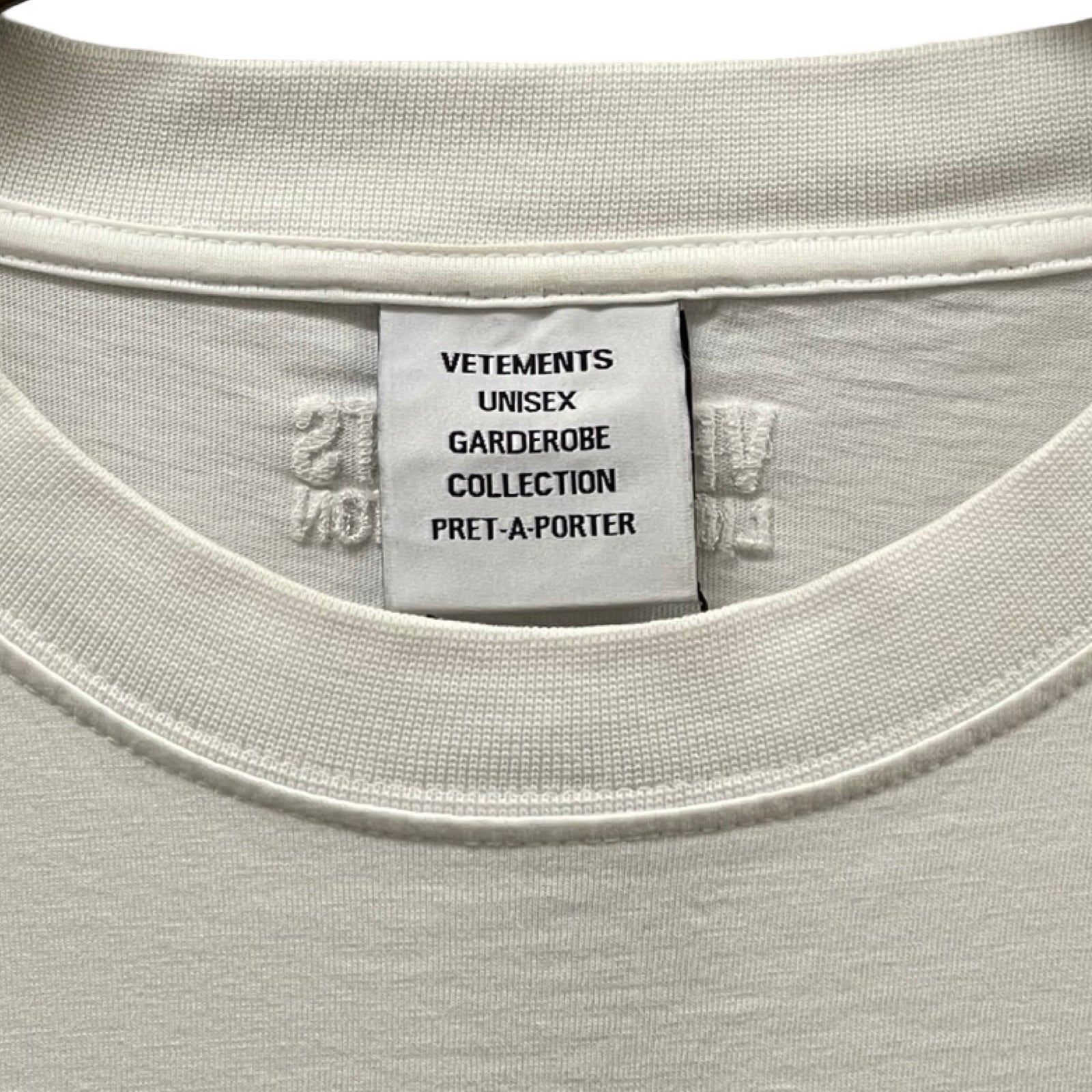 VETEMENTS 2021AW Wild Unicorn Oversized Tee Size S