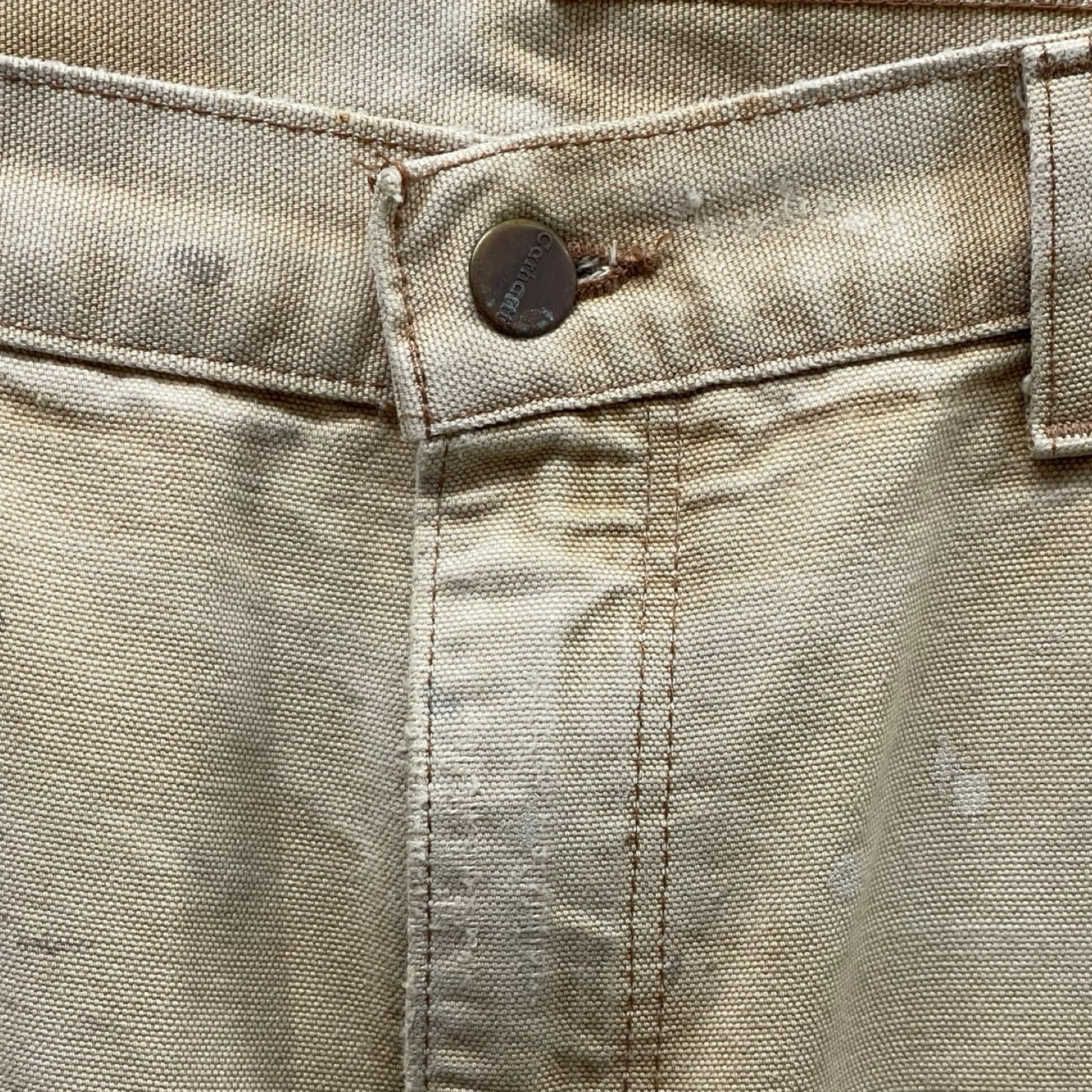 Carhartt Double Knee Denim Painter Pants 34×32