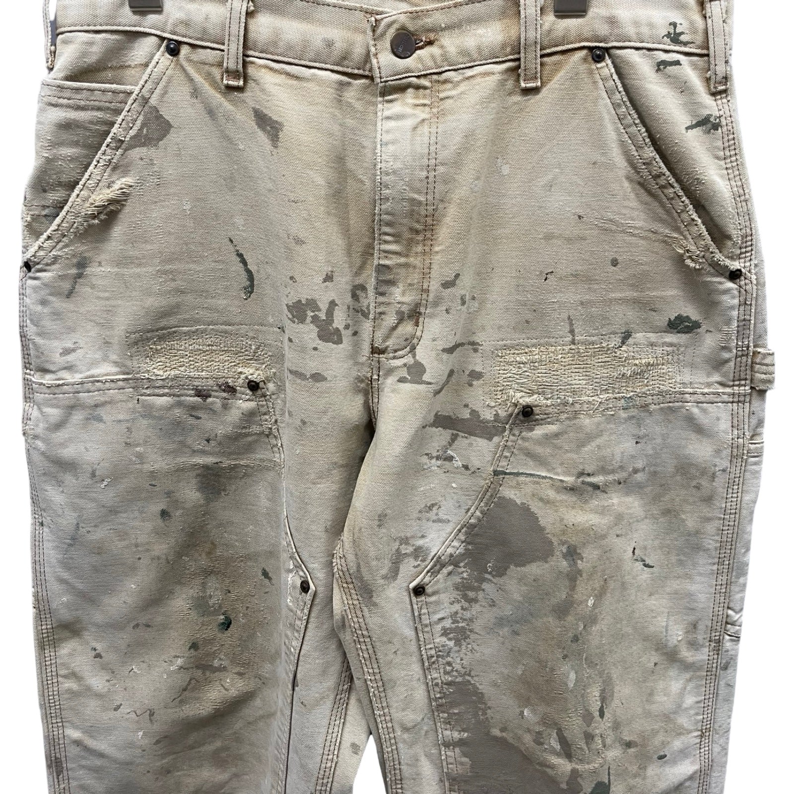 Carhartt Double Knee Denim Painter Pants 34×32