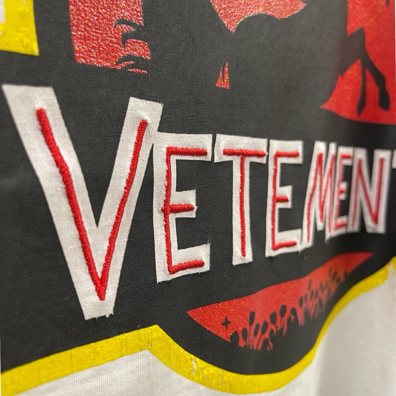 VETEMENTS 2021AW Wild Unicorn Oversized Tee Size S