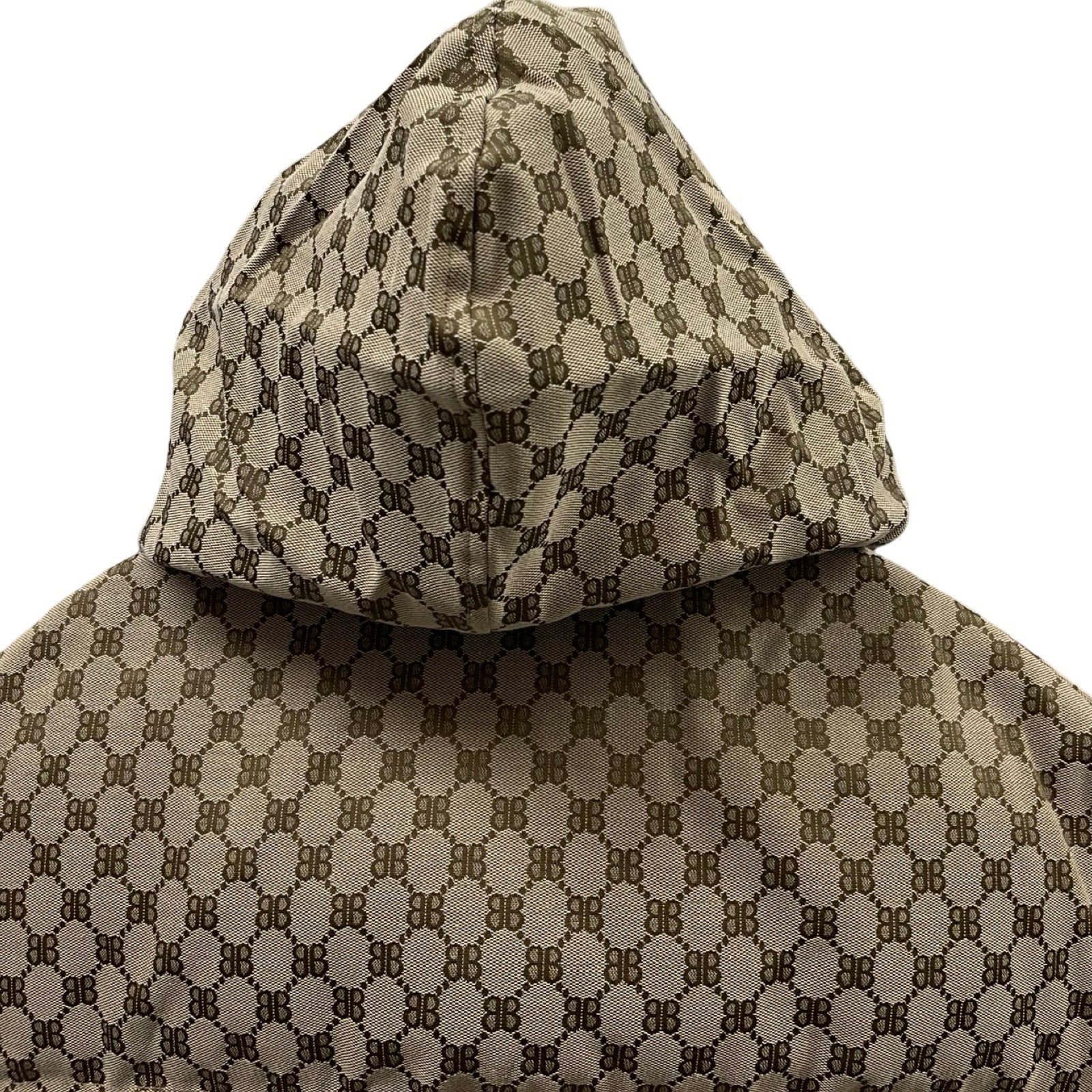 GUCCI × BALENCIAGA 2021AW The Hacker Project Cocoon Puffer Down Vest 681886 TL053 Size 44