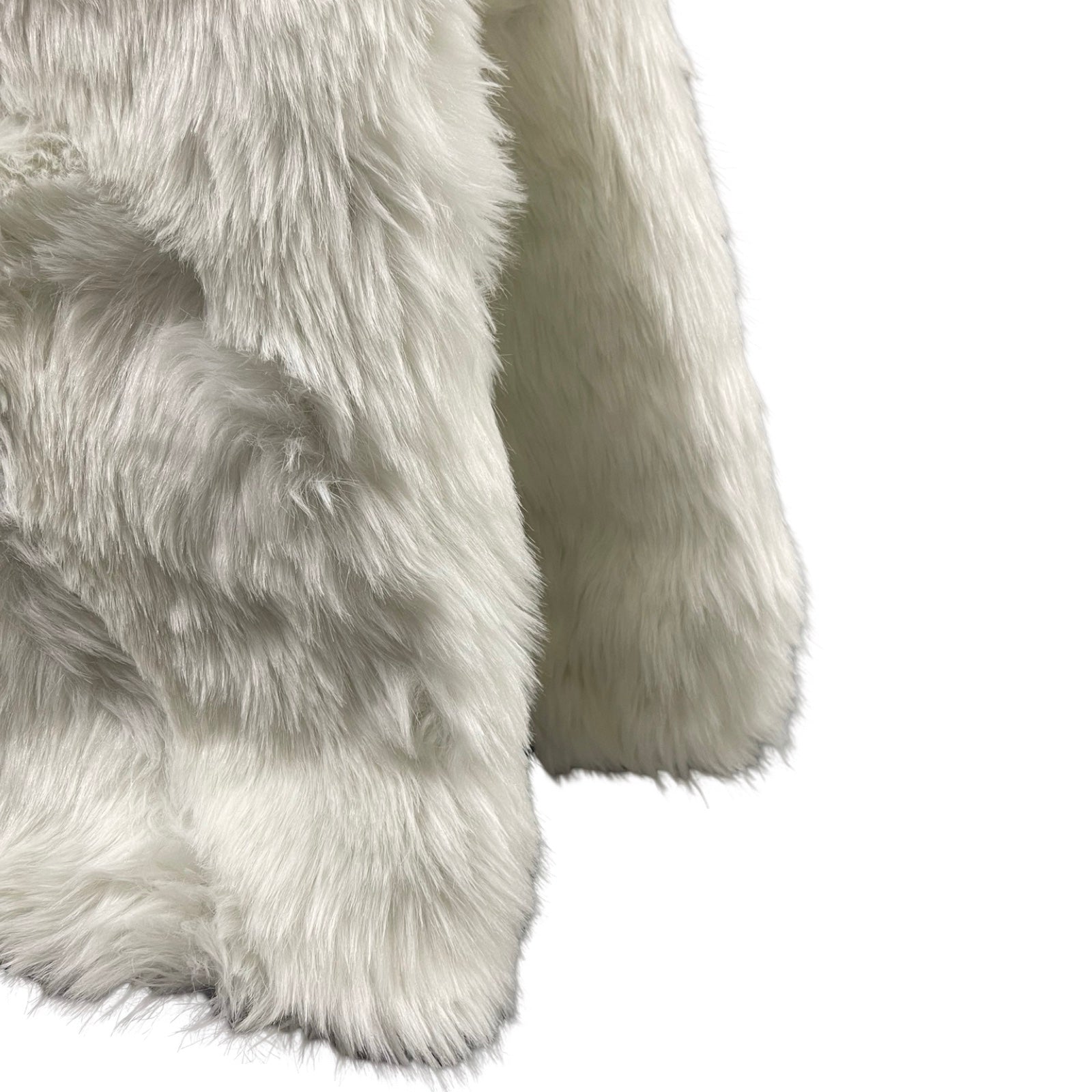 BALENCIAGA 2022AW Back BB Fur Coat Jacket 721789 TNQ30 Size 32