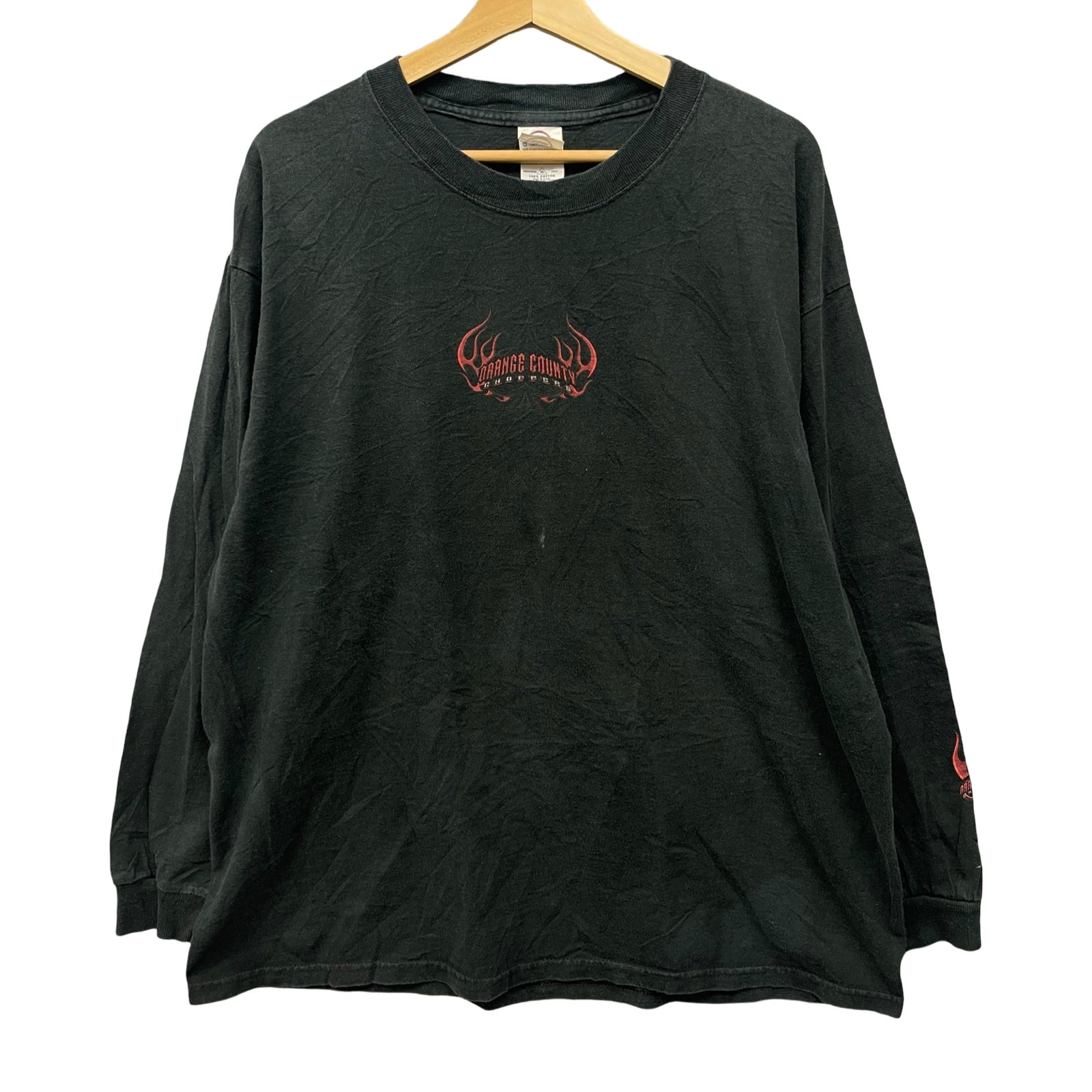 Vintage 00's ORANGE COUNTY CHOPPERS "NEW YORK" 2003 L/S Tee Size XL