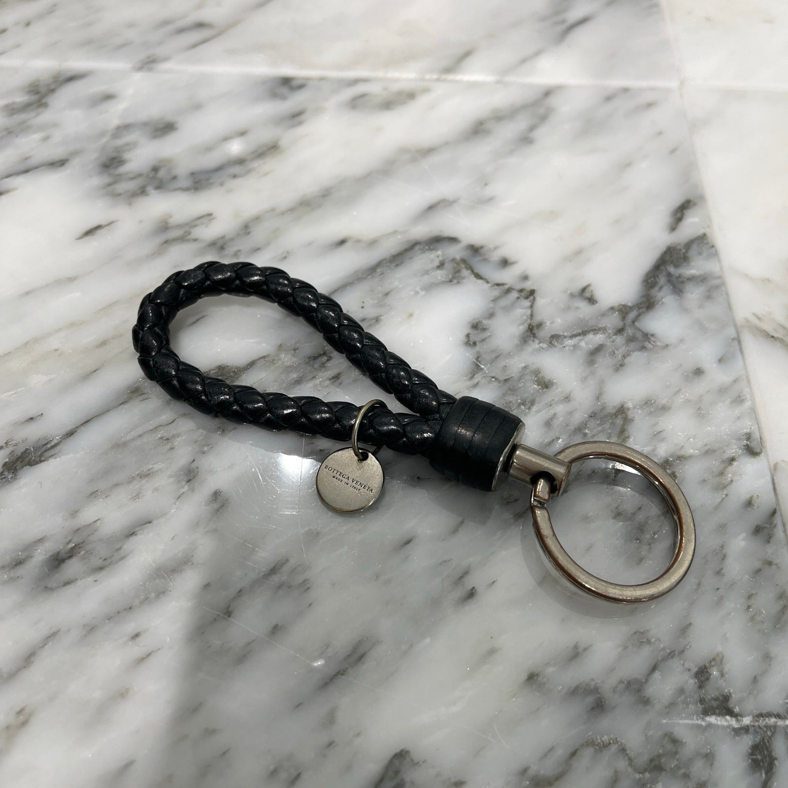 BOTTEGA VENETA Intrecciato Nappa Key Ring 113539-V001D-2006 ボッテガヴェネタ イントレチャート ナッパ キーリング