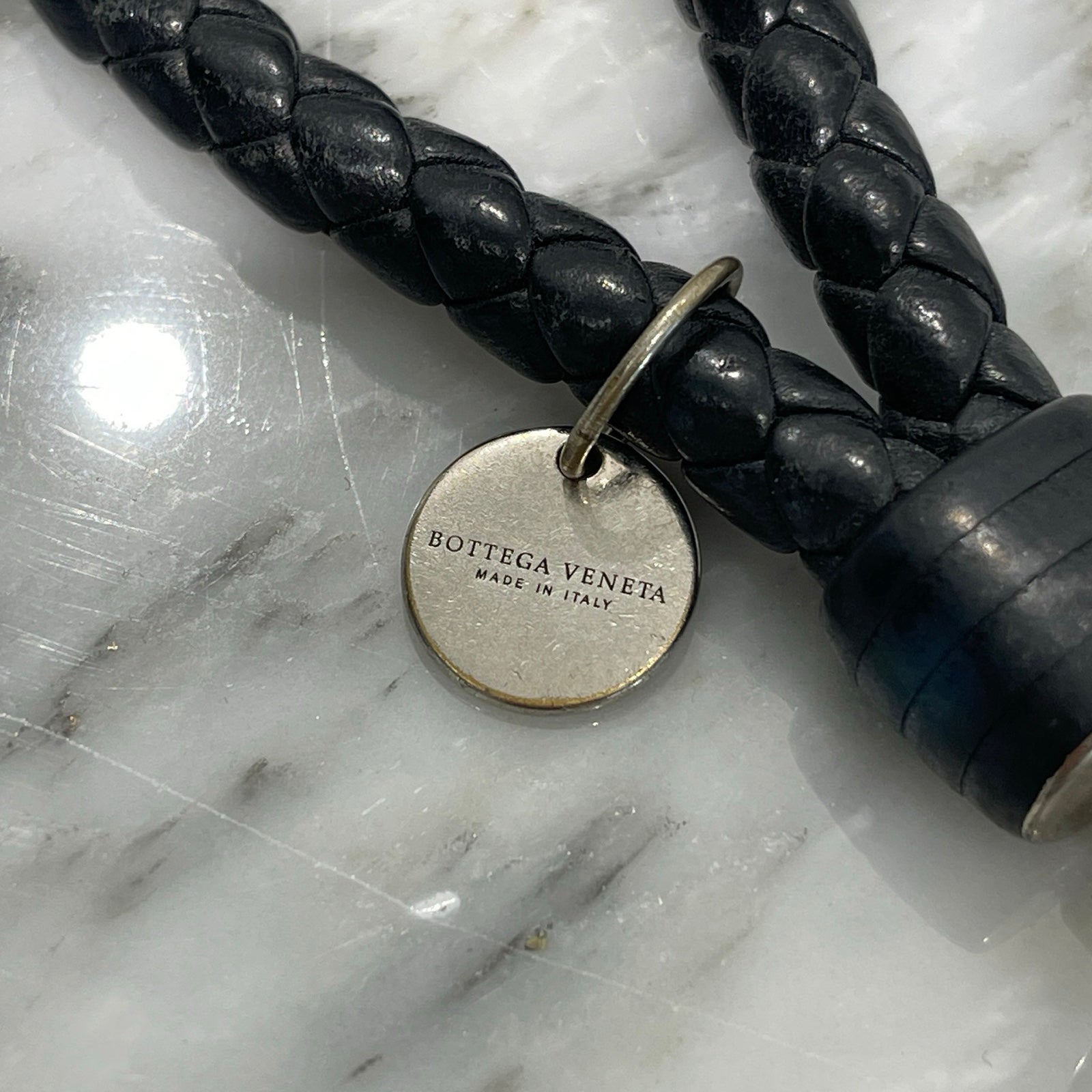 BOTTEGA VENETA Intrecciato Nappa Key Ring 113539-V001D-2006 ボッテガヴェネタ イントレチャート ナッパ キーリング