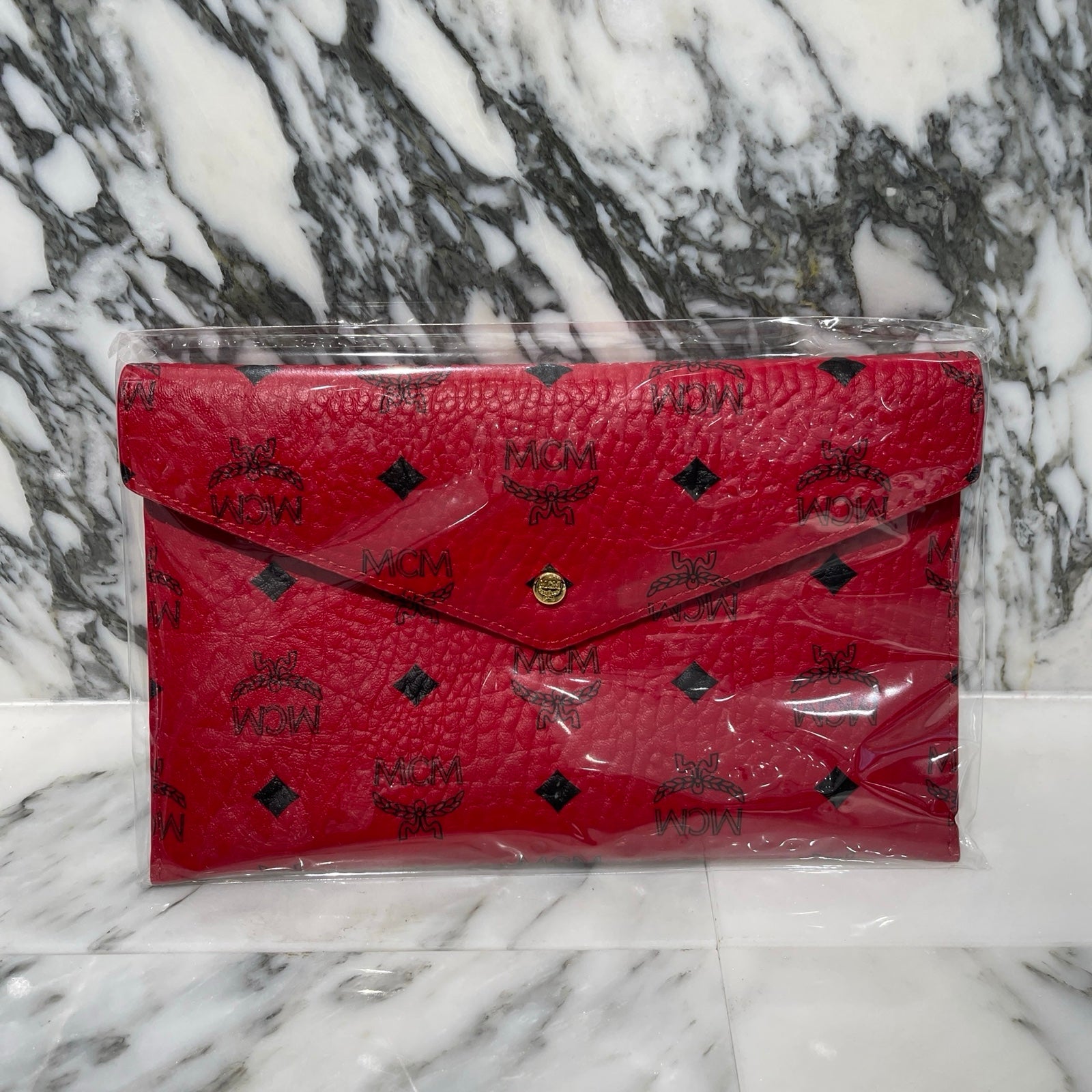 MCM Mini Clutch Novelty Poach エムシーエム ミニクラッチ ノベルティポーチ