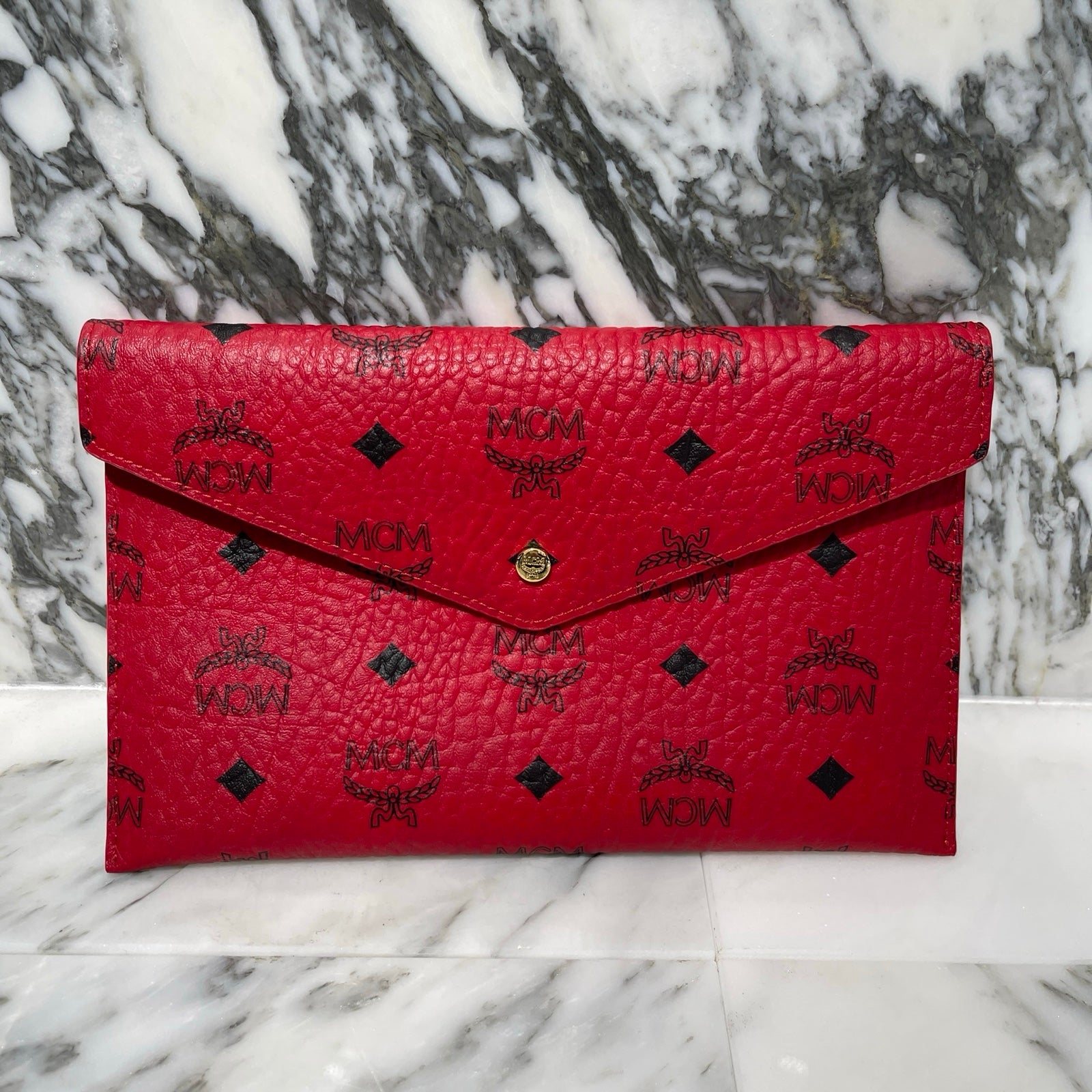 MCM Mini Clutch Novelty Poach エムシーエム ミニクラッチ ノベルティポーチ