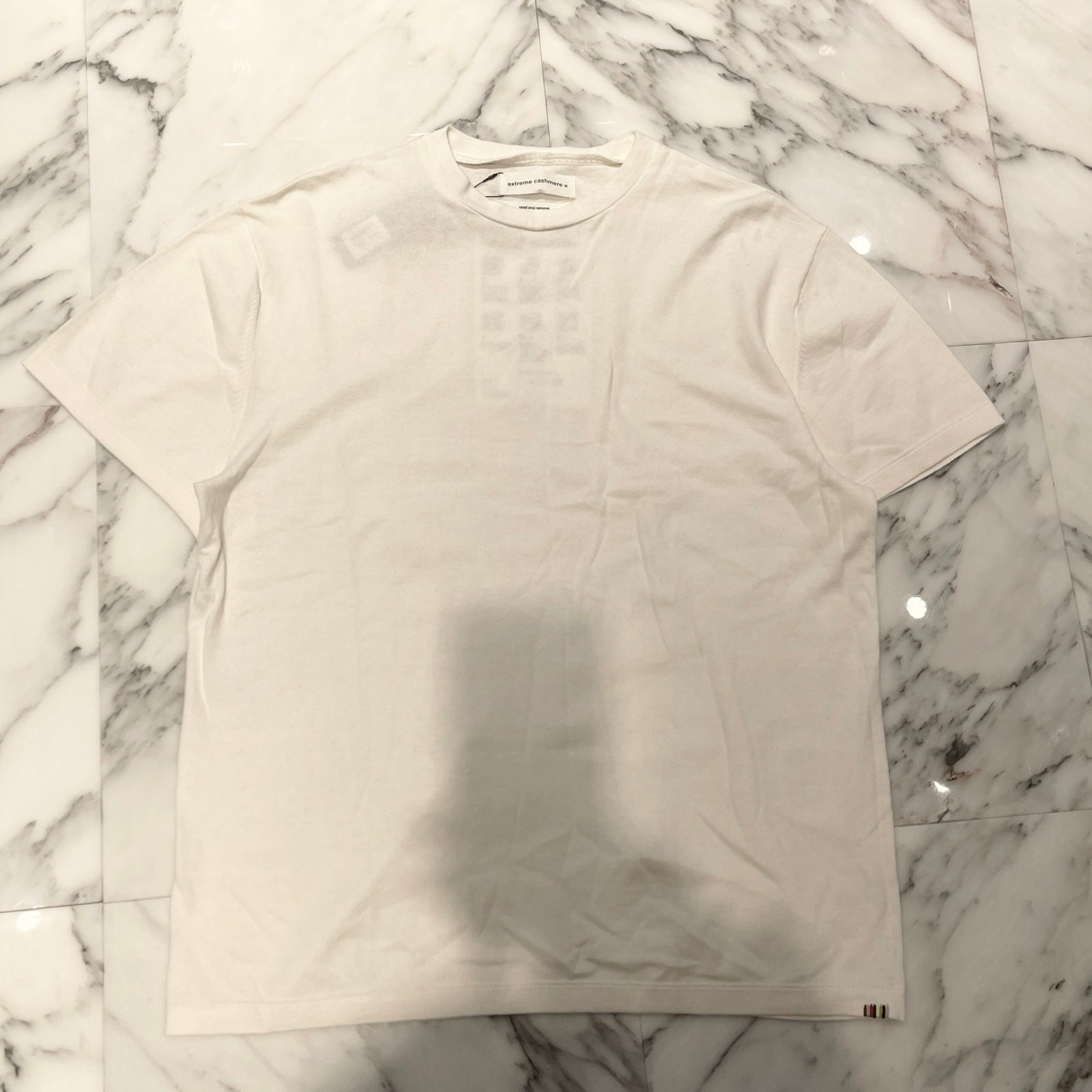 Extreme Cashmere X n° 269 Cashmere Knit Tee エクストリームカシミヤ X カシミヤニット Tシャツ