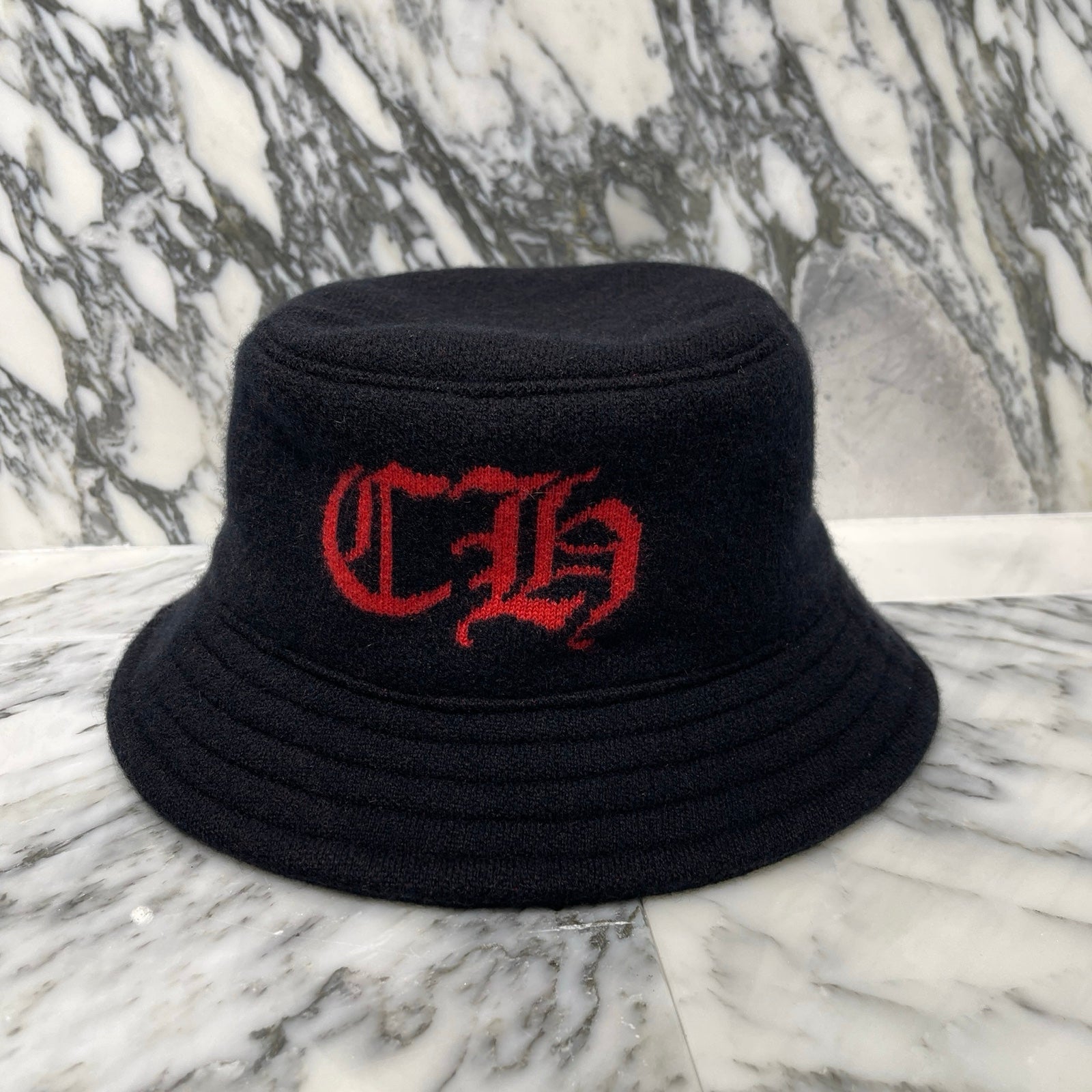 CHROME HEARTS 2024AW Cashmere CH Logo Bucket Hat Size L(29cm) クロムハーツ カシミア CHロゴ バケットハット サイズL(29cm)